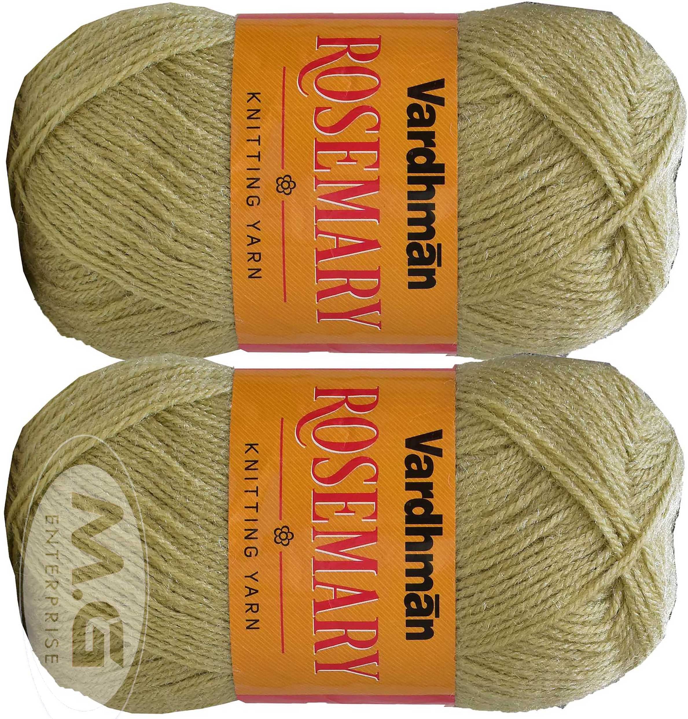     			Rosemary Dark Skin (300 gm)  Wool Ball Hand knitting wool / Art Craft soft fingering crochet hook yarn, needle knitting yarn thread dyed-  J
