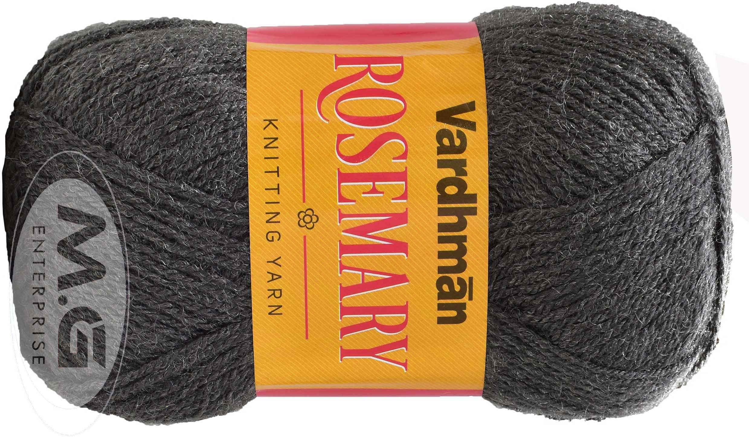     			Rosemary Light Mouse Grey (300 gm)  Wool Ball Hand knitting wool / Art Craft soft fingering crochet hook yarn, needle knitting yarn thread dyed- Y ZM