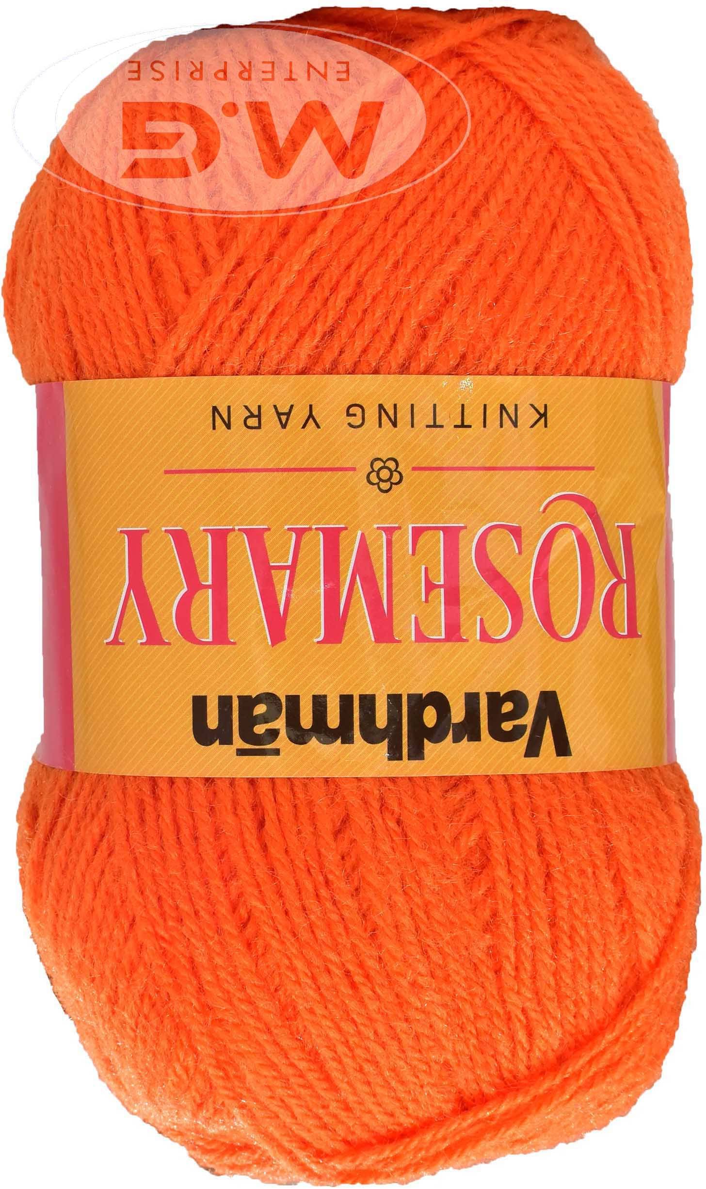     			Rosemary Orange (400 gm)  Wool Ball Hand knitting wool / Art Craft soft fingering crochet hook yarn, needle knitting yarn thread dyed- D EL