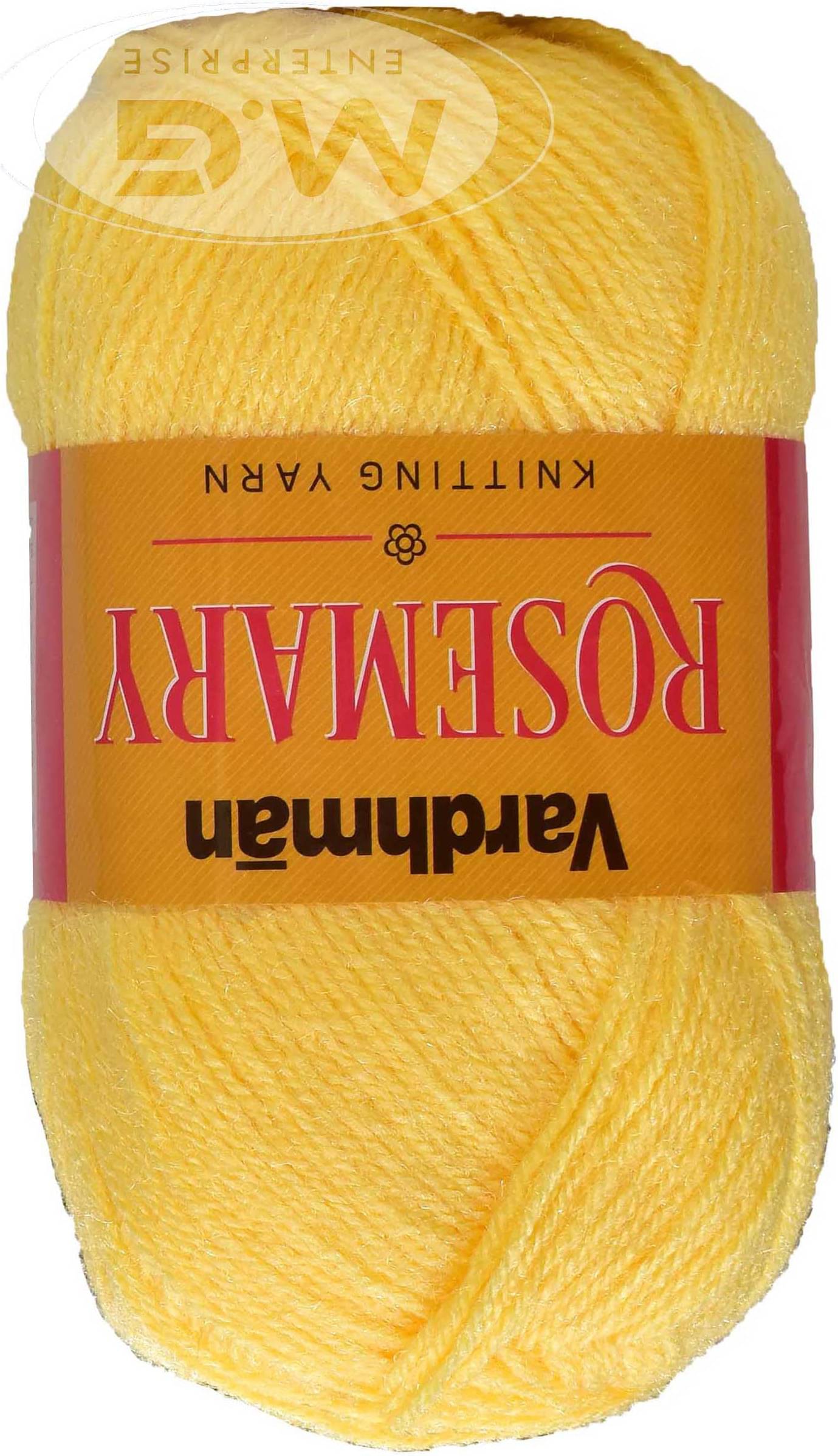    			Rosemary Yellow (400 gm) Wool Ball Hand knitting wool / Art Craft soft fingering crochet hook yarn, needle knitting yarn thread dyed-N