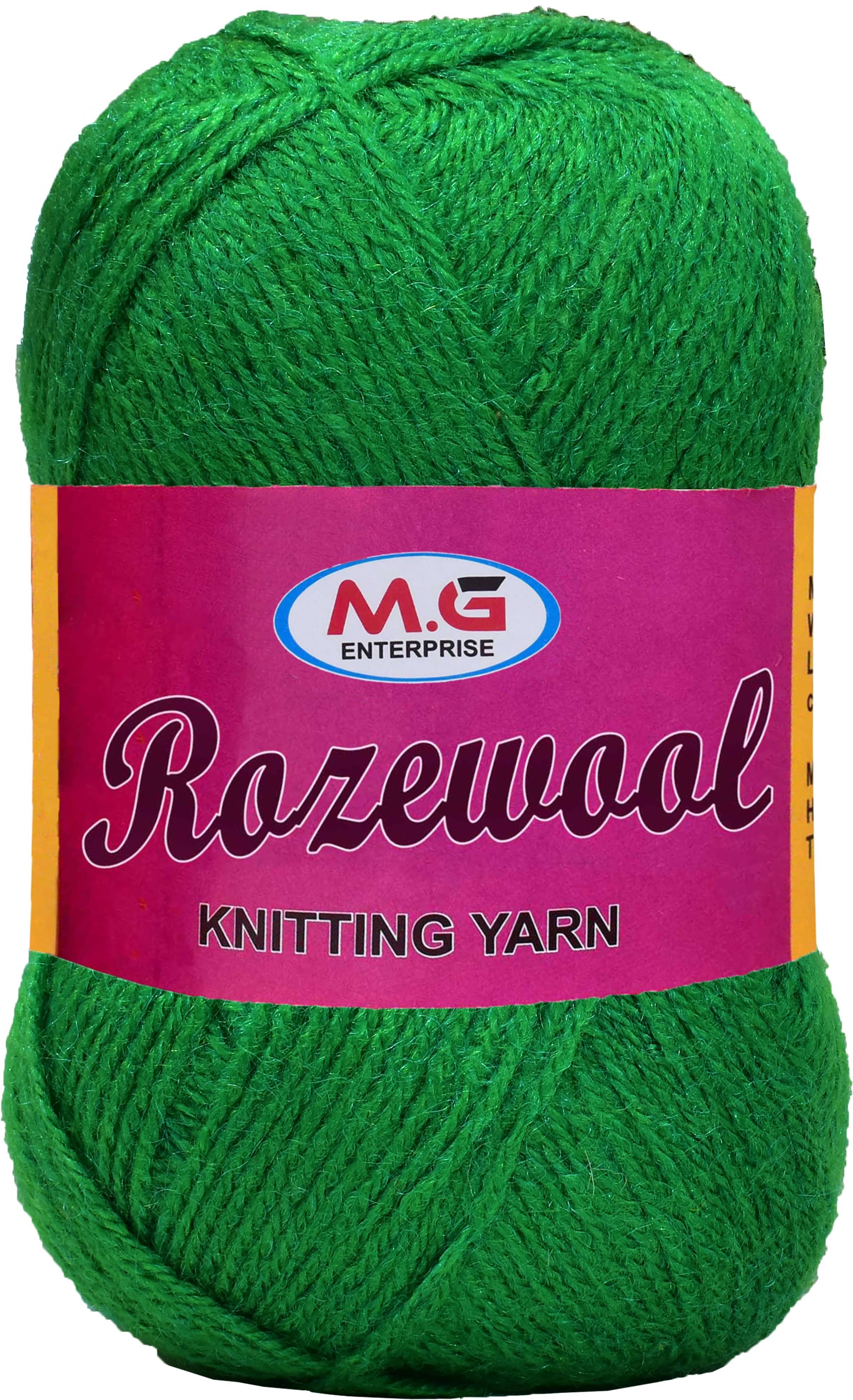     			Rosewool  Moss 200 gms Wool Ball Hand knitting wool- Art-GJH