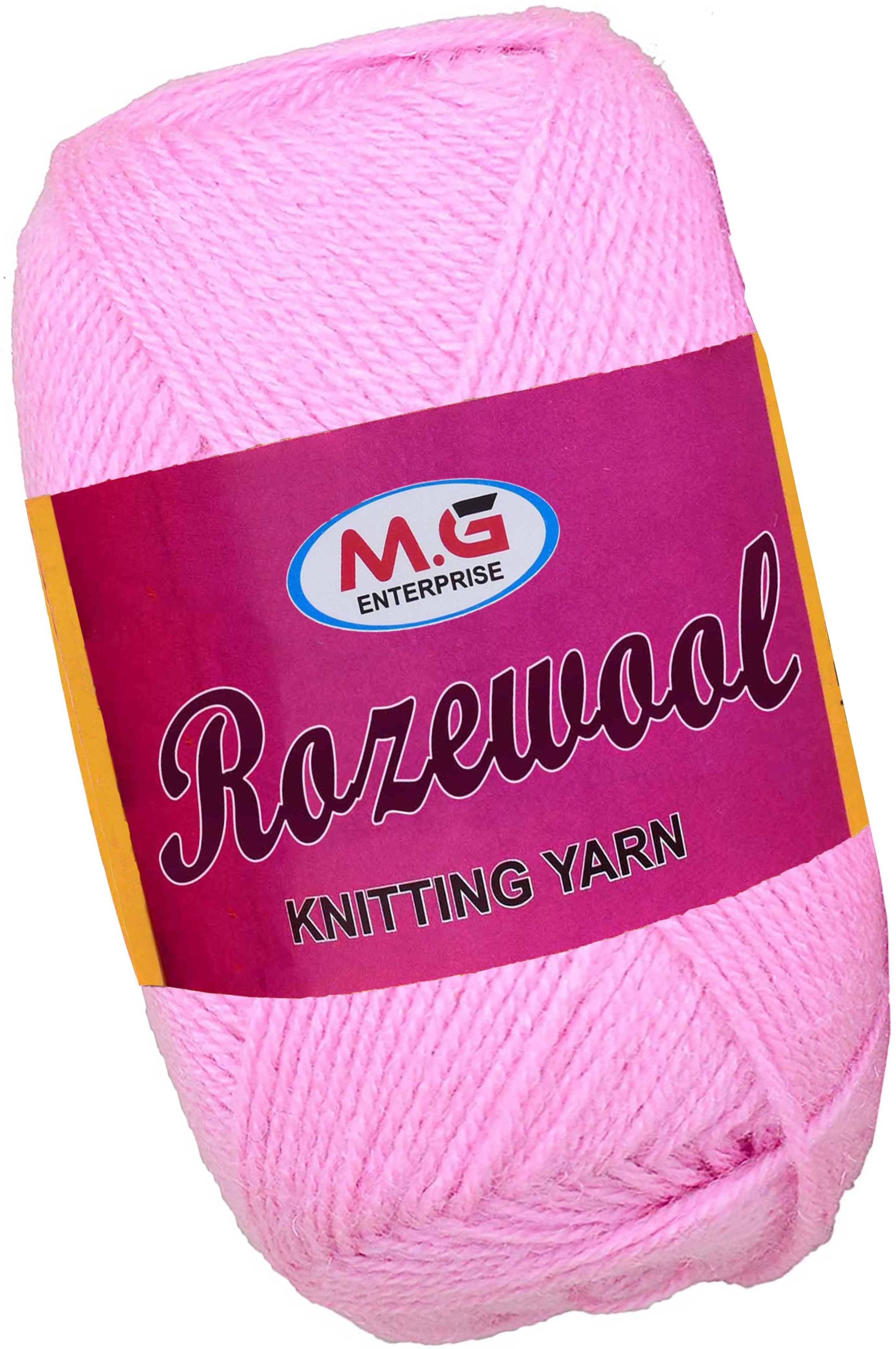     			Rosewool  Pink 400 gms Wool Ball Hand knitting wool- Art-FIH