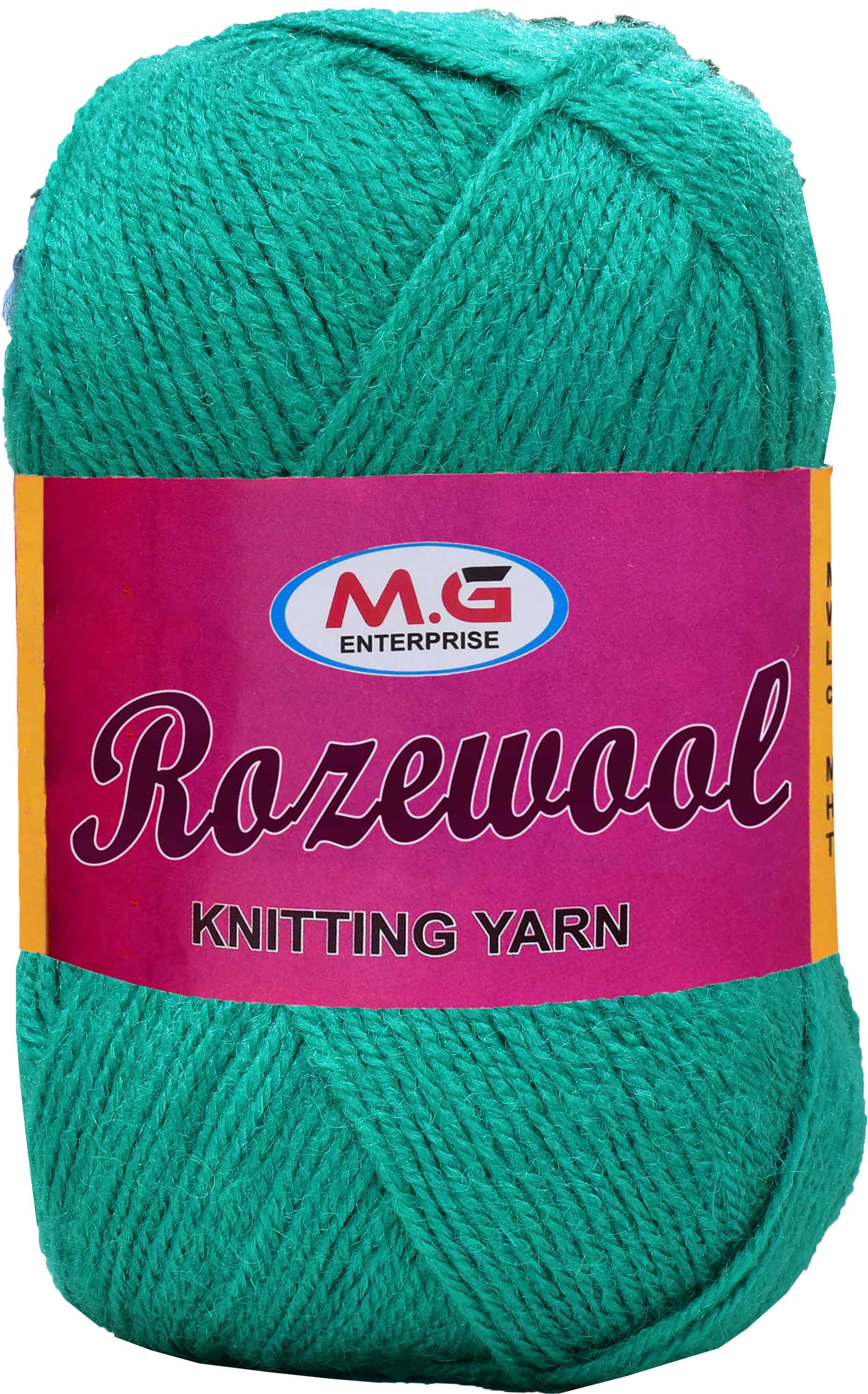     			Rosewool  Teal 200 gms Wool Ball Hand knitting wool- Art-GJE