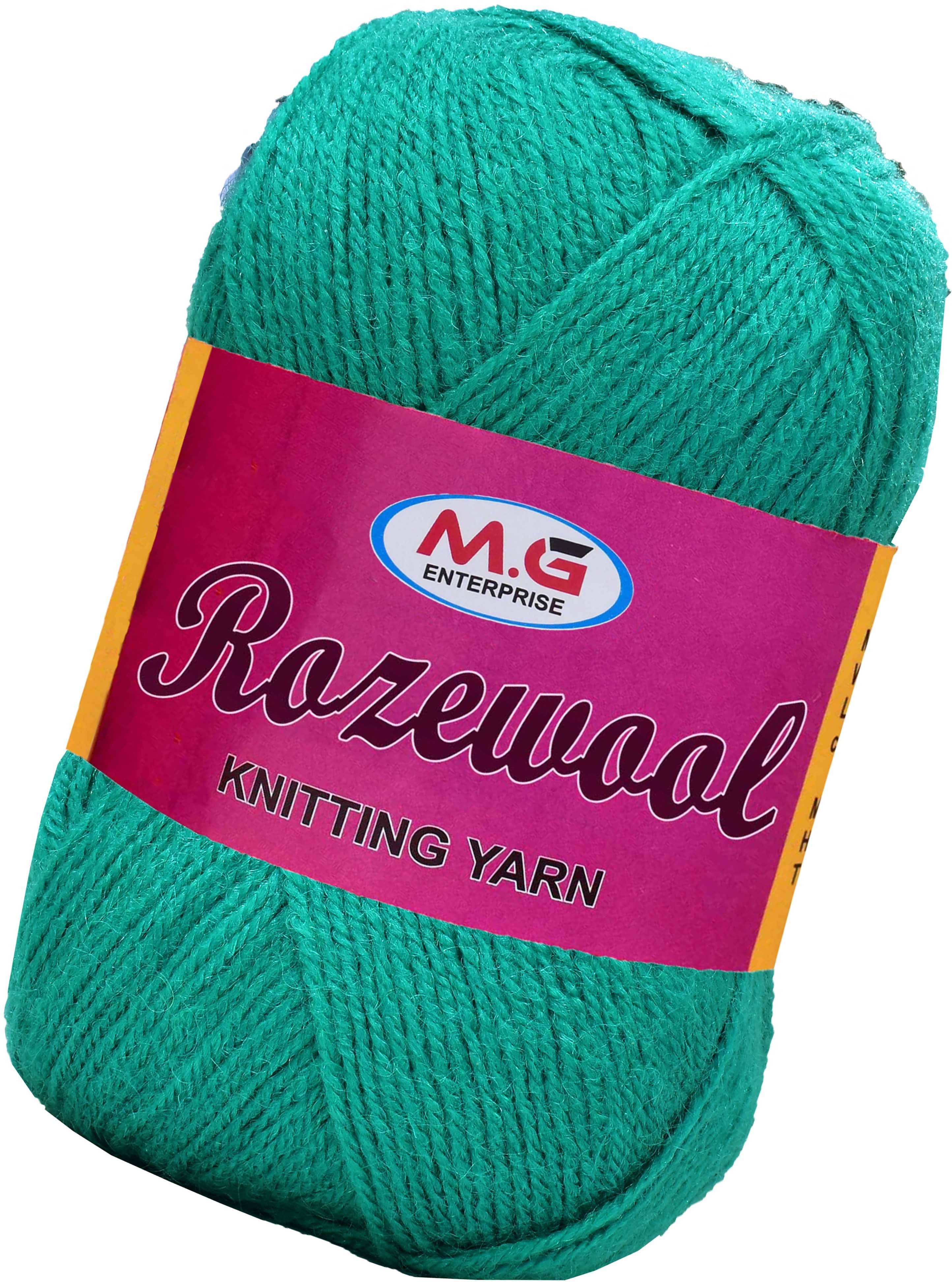     			Rosewool  Teal 300 gms Wool Ball Hand knitting wool- Art-GJE