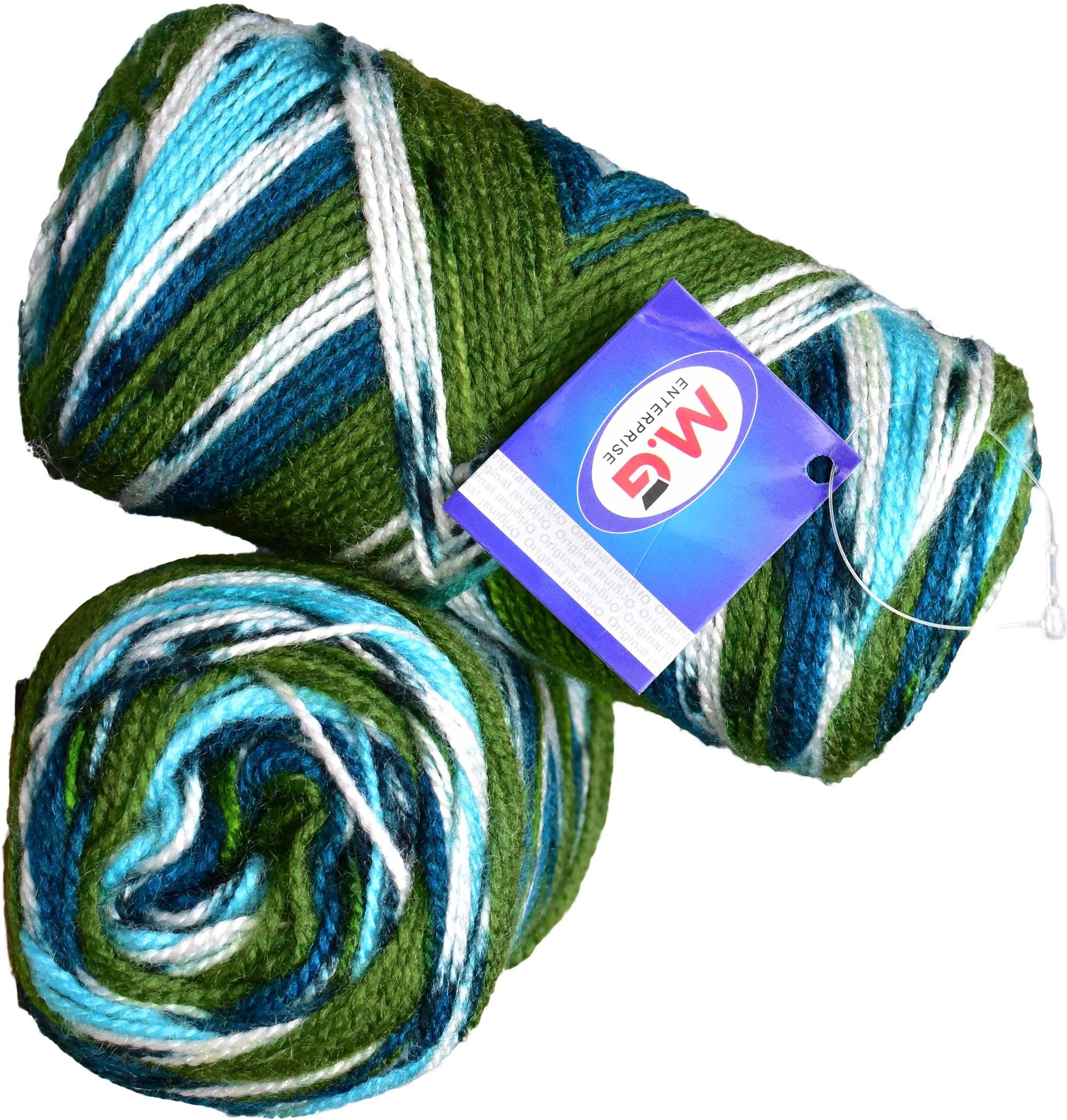     			Spectrum Leaf Green (200 gm)  Wool Ball Hand knitting wool / Art Craft soft fingering crochet hook yarn, needle knitting yarn thread dye N OC