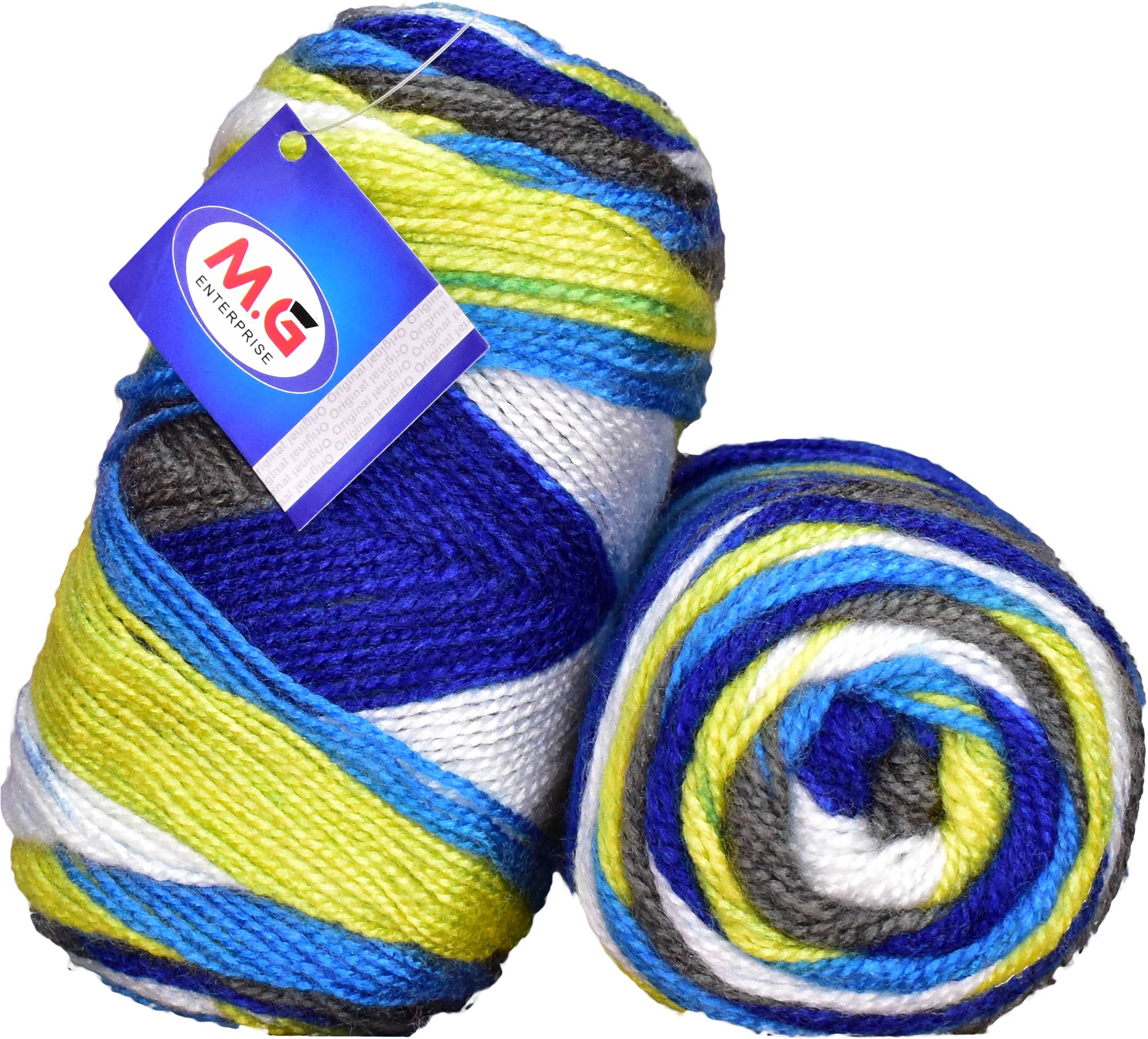     			Spectrum Mavi (200 gm)  Wool Ball Hand knitting wool / Art Craft soft fingering crochet hook yarn, needle knitting yarn thread dyed