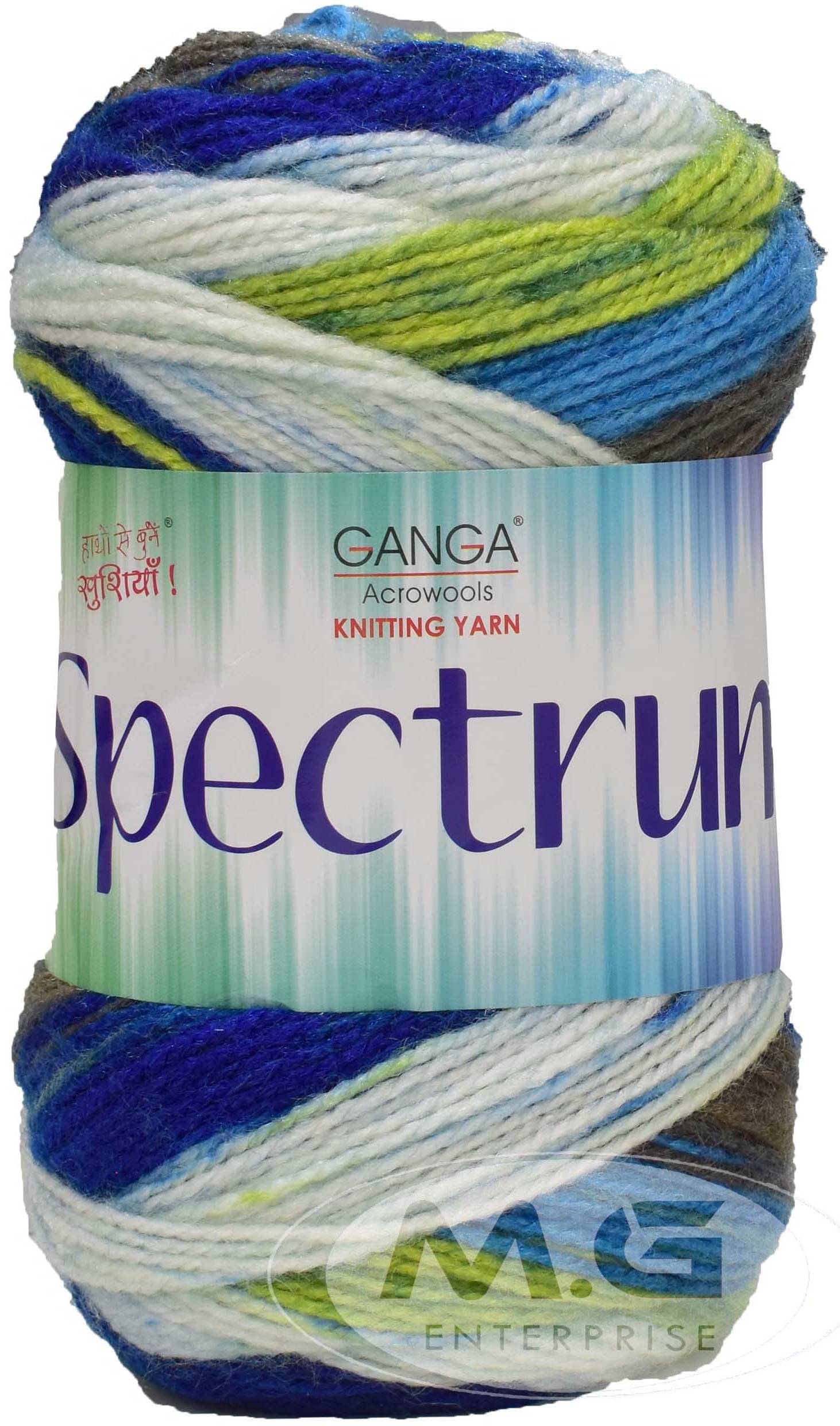     			Spectrum Mavi (400 gm)  Wool Ball Hand knitting wool / Art Craft soft fingering crochet hook yarn, needle knitting yarn thread dyed. with Needl  SM-B SM-C SM-DJ