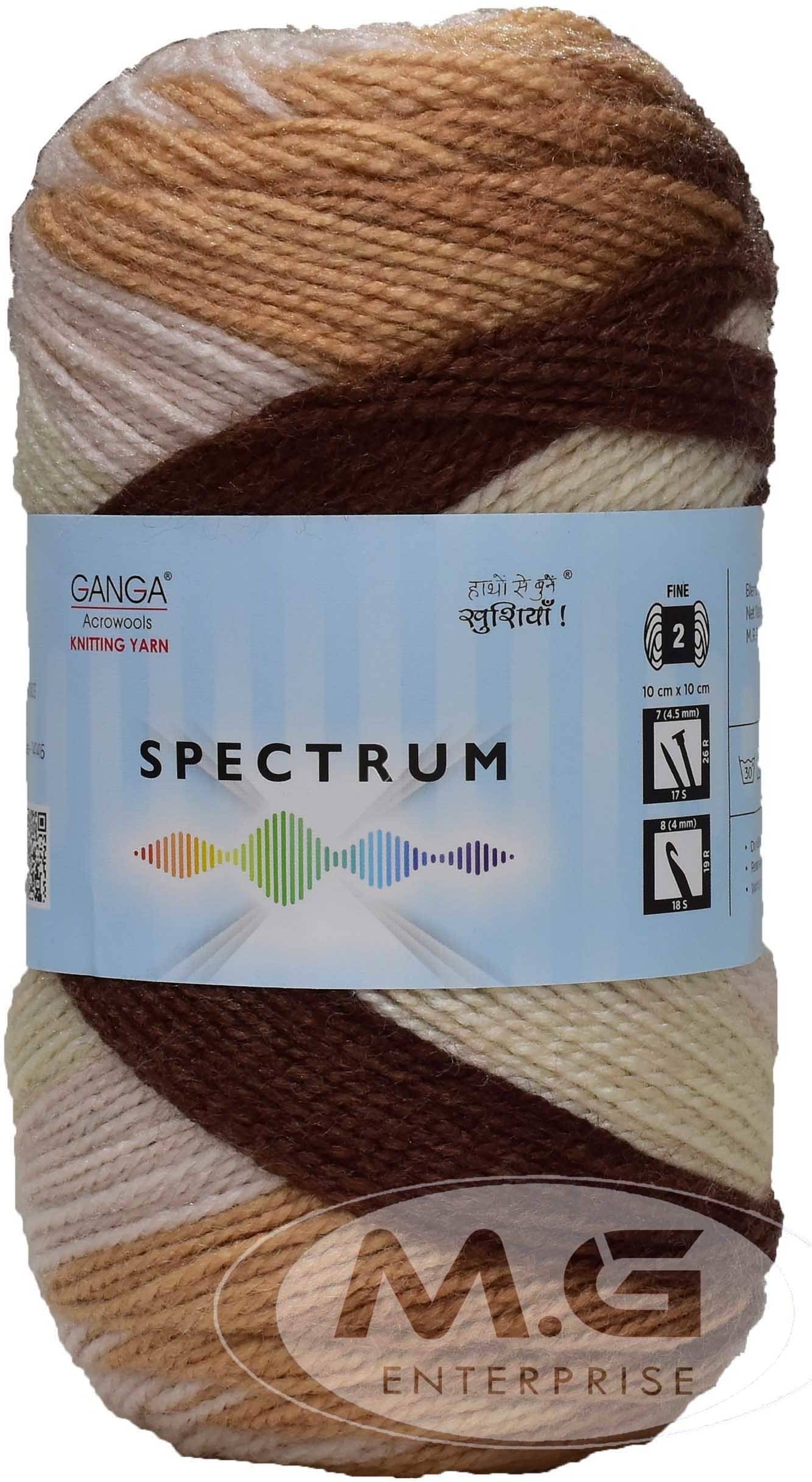     			Spectrum Mustard Mix (200 gm)  Wool Ball Hand knitting wool / Art Craft soft fingering crochet hook yarn, needle knitting yarn thread dyed. with Needl X SM-Z SM-A SM-BD