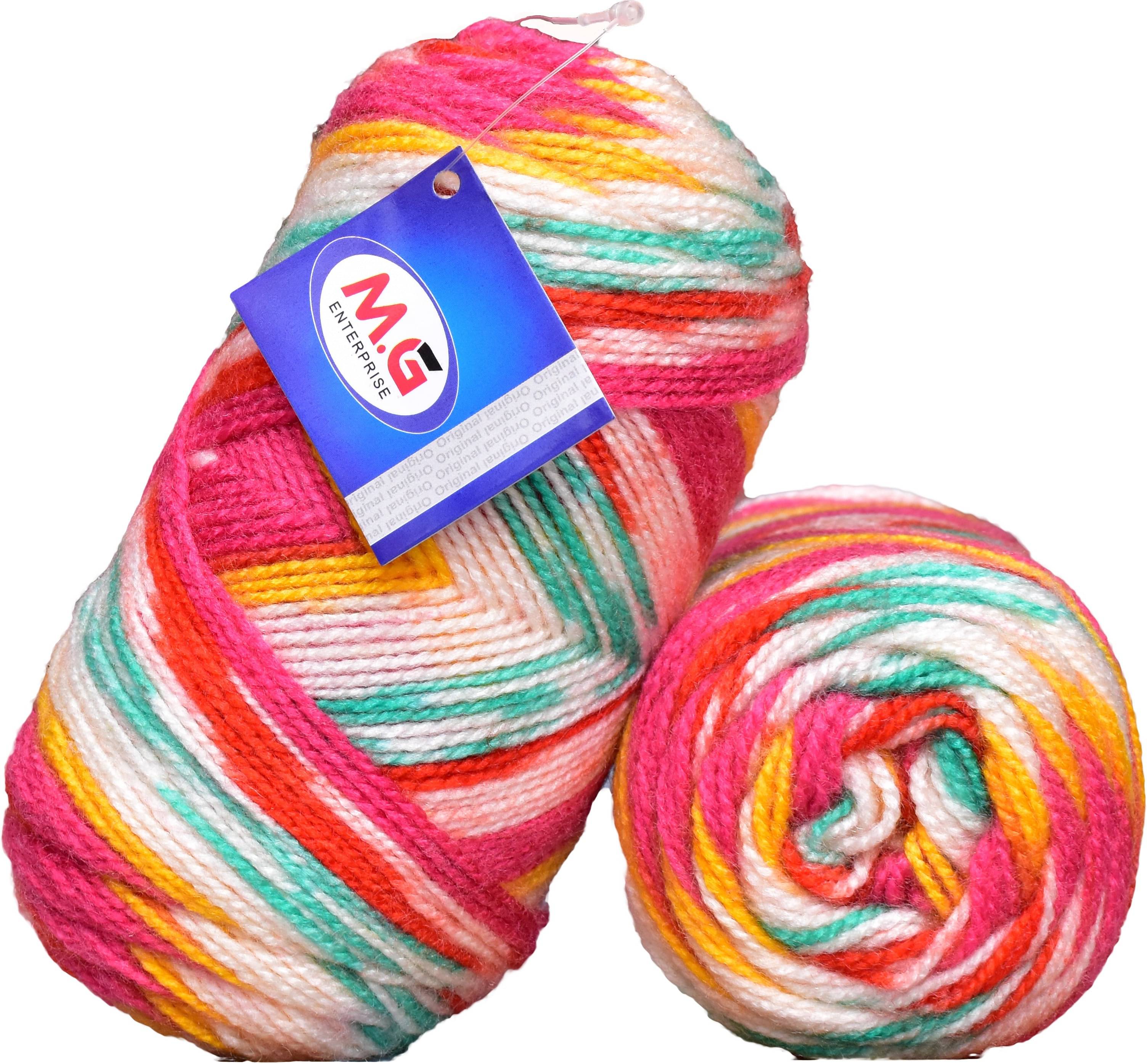     			Spectrum Tulip (200 gm)  Wool Ball Hand knitting wool / Art Craft soft fingering crochet hook yarn, needle knitting yarn thread dyed