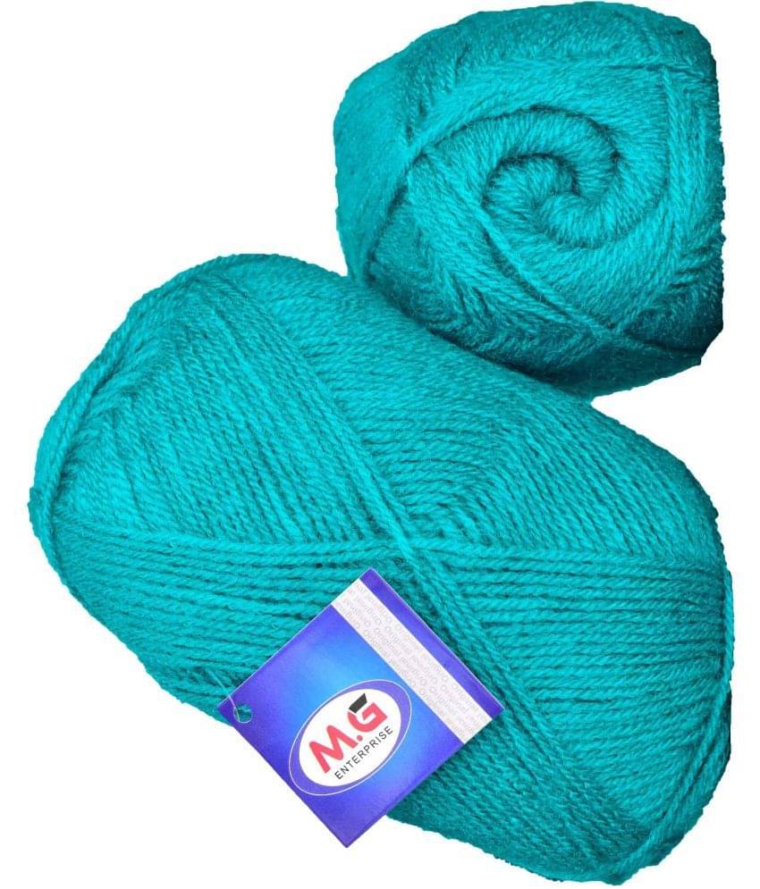     			Sunrise Teal (400 gm)  Wool Ball Hand knitting wool / Art Craft soft fingering crochet hook yarn, needle knitting yarn thread dye G HC