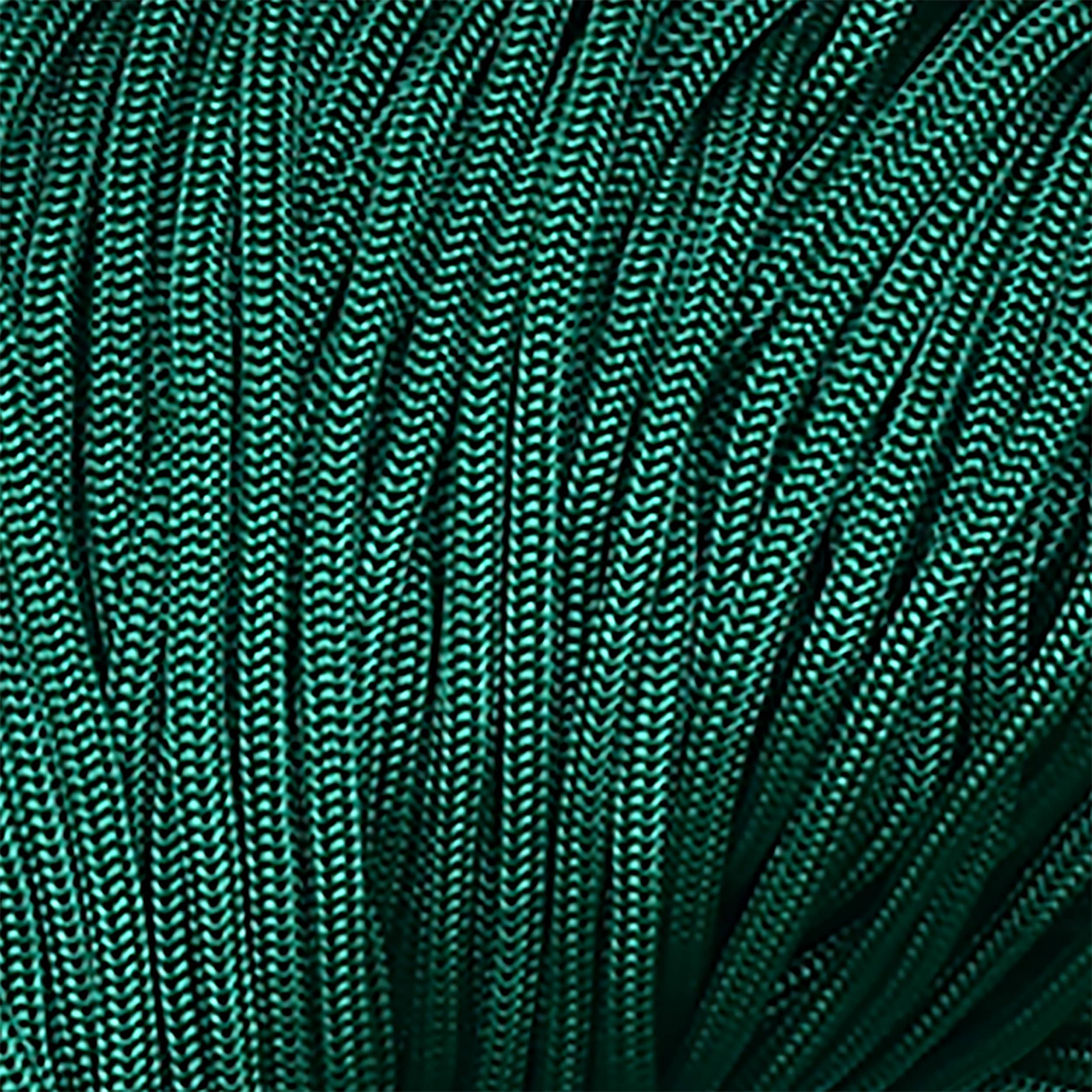 Teal Braided Cord Thread Nylon knot Rope sturdy cording, mildew resistant DIY 3 mm 150 m for Jewelry Making, Bags & art craft