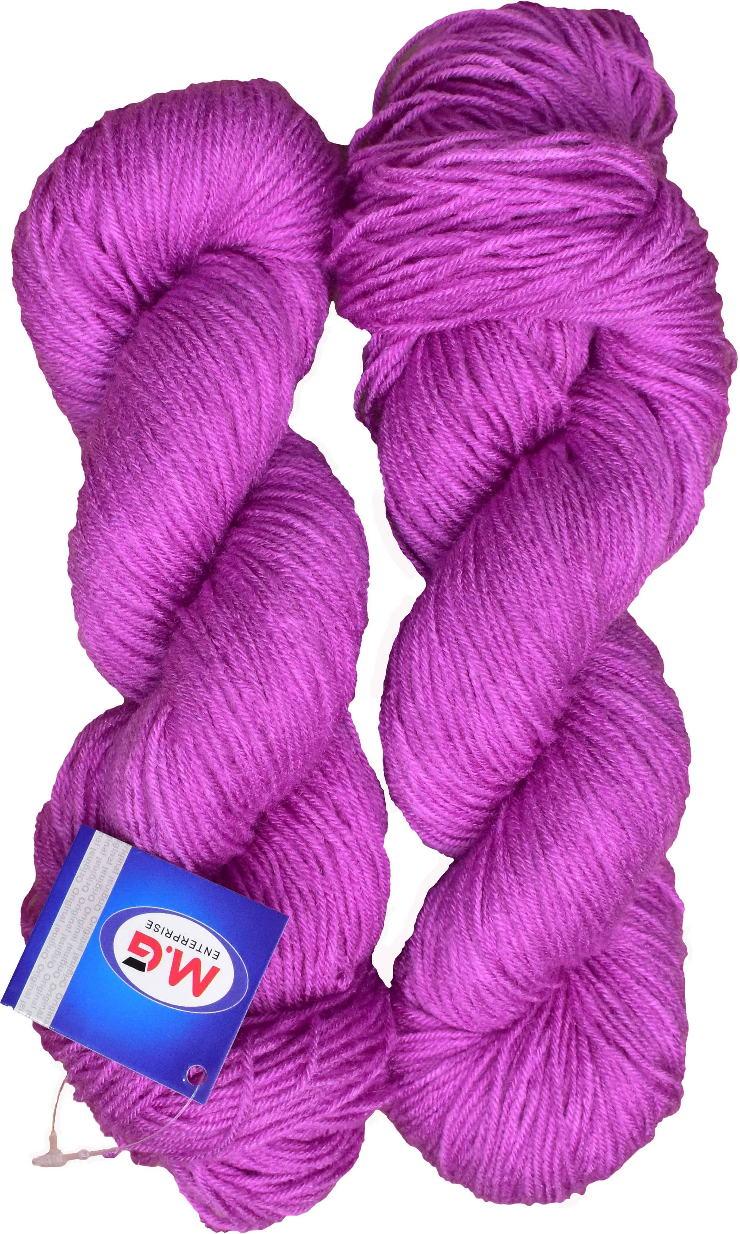     			Tin Tin Purple (300 gm)  Wool Hank Hand knitting wool / Art Craft soft fingering crochet hook yarn, needle knitting yarn thread dye H IF