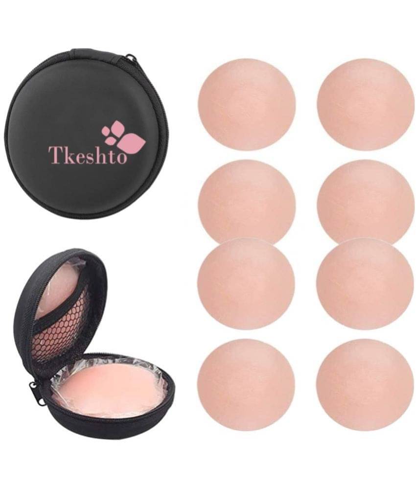 Tkeshto Women Reusable Silicone Nipple Cover Pack Of 8 Tkeshto Women Reusable Silicone Nipple Cover Pack Of 8