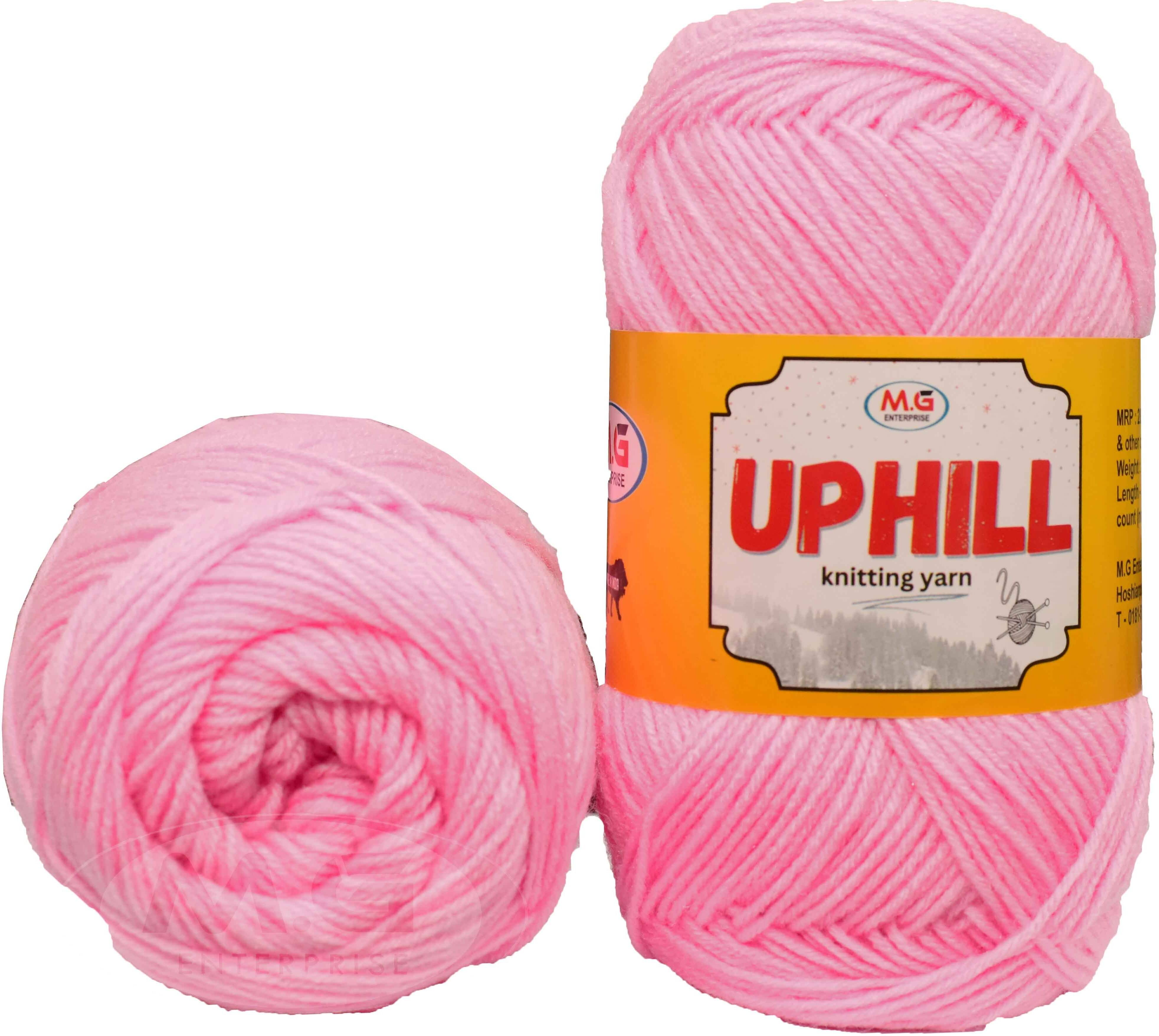     			Uphill  Deep Pink 200 gms Wool  Hand knitting wool- Art-AFAH