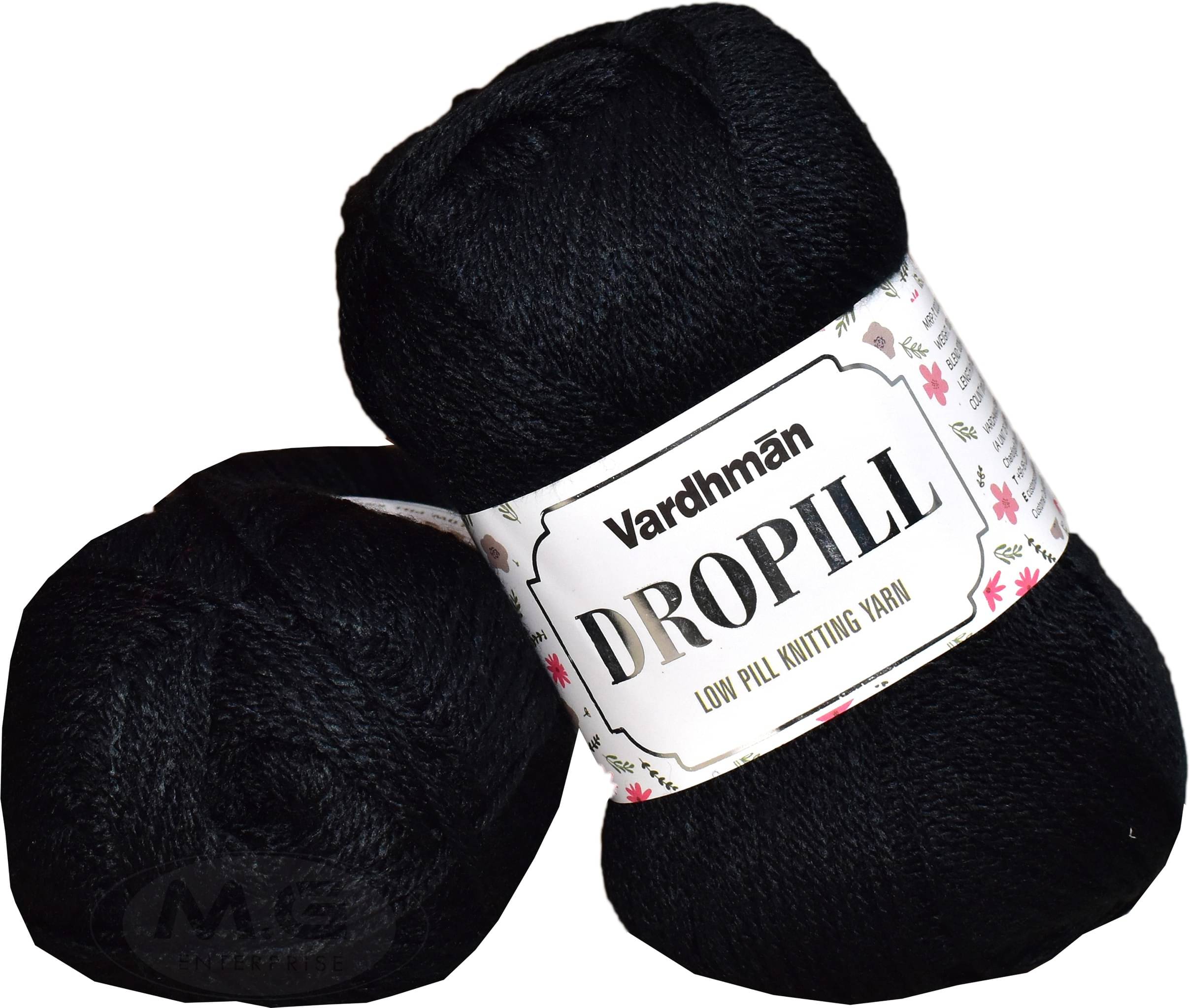     			Vardhman Drophill M/G Black (400 gm)