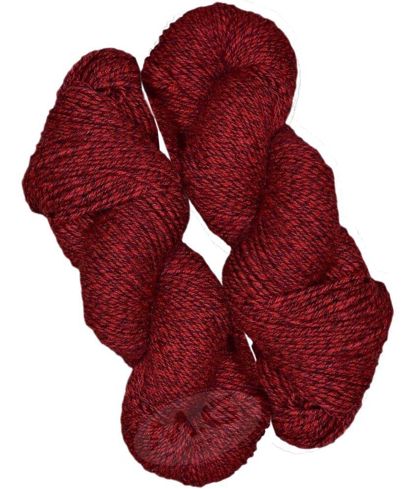     			Vardhman K_K Fusion  Deep Red (300 gm)  wool ART - BHE