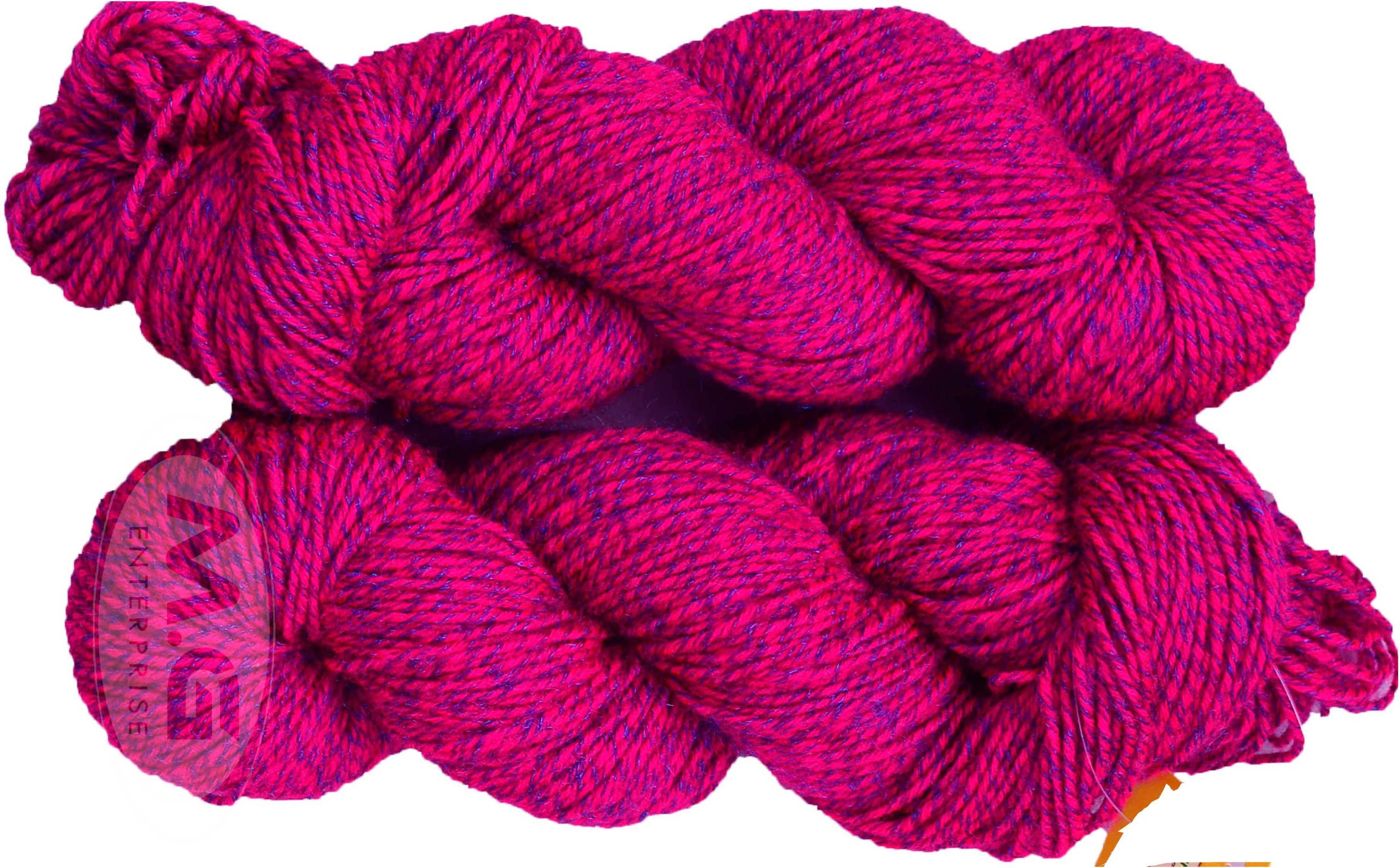     			Vardhman K_K Fusion  Magenta (400 gm)  wool ART - BHF