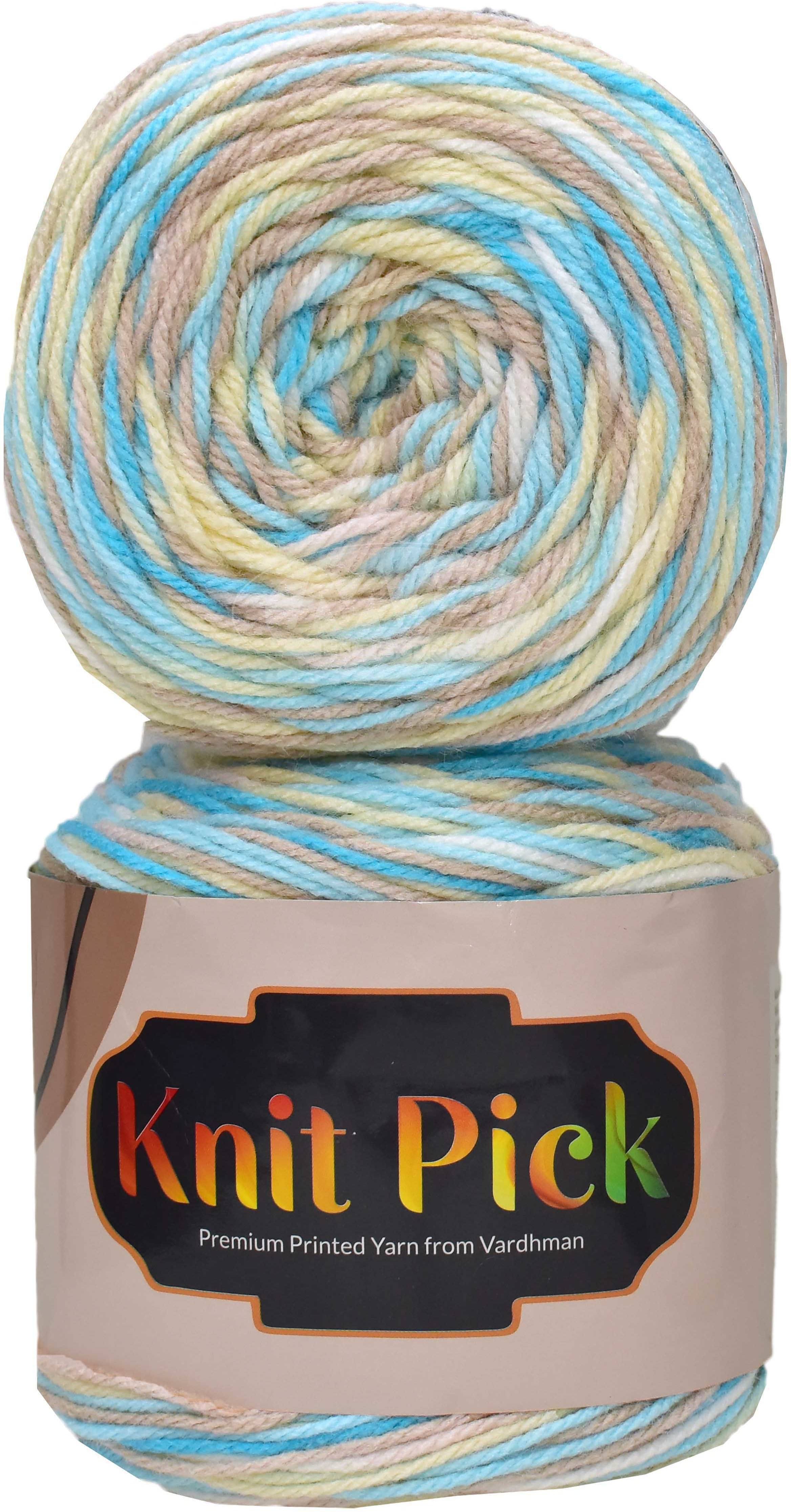     			Vardhman Knit Pick K/K Blue sky (200 gm)  wool ART - ACCH
