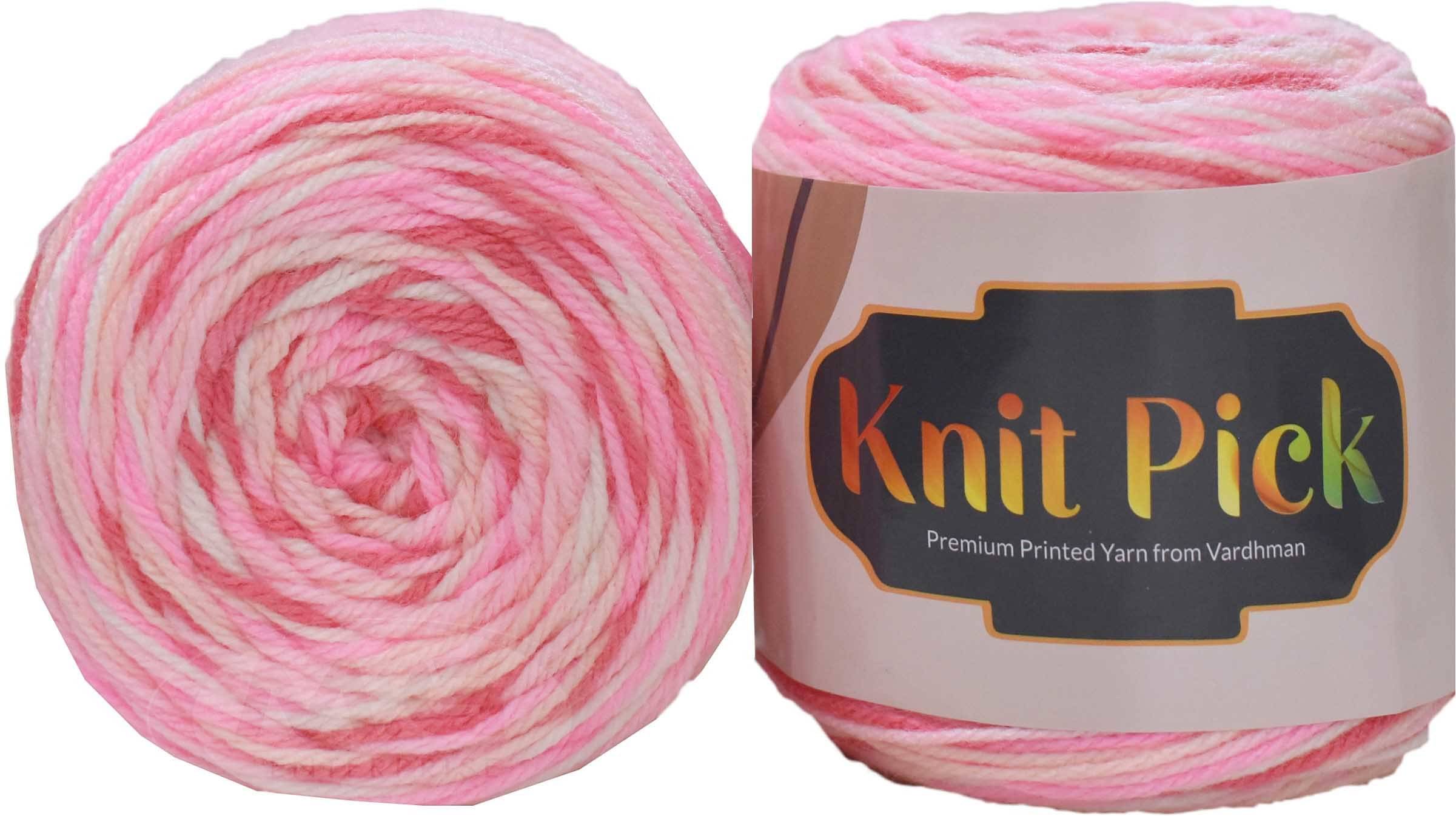    			Vardhman Knit Pick K/K Candy mix (400 gm)  wool ART - ACDD