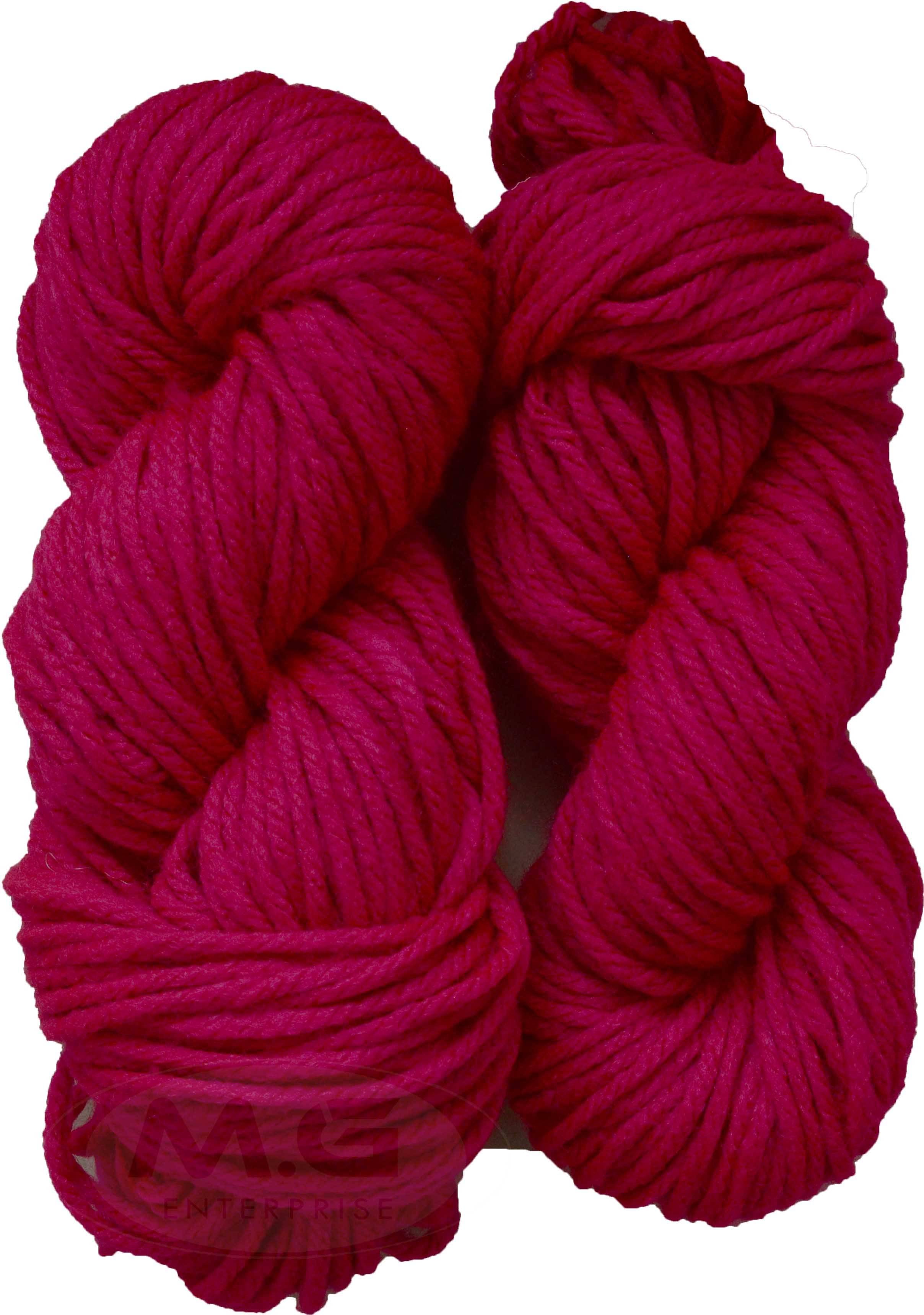     			Vardhman Knitting Yarn Thick Chunky Wool, Magenta 300 gm M-G