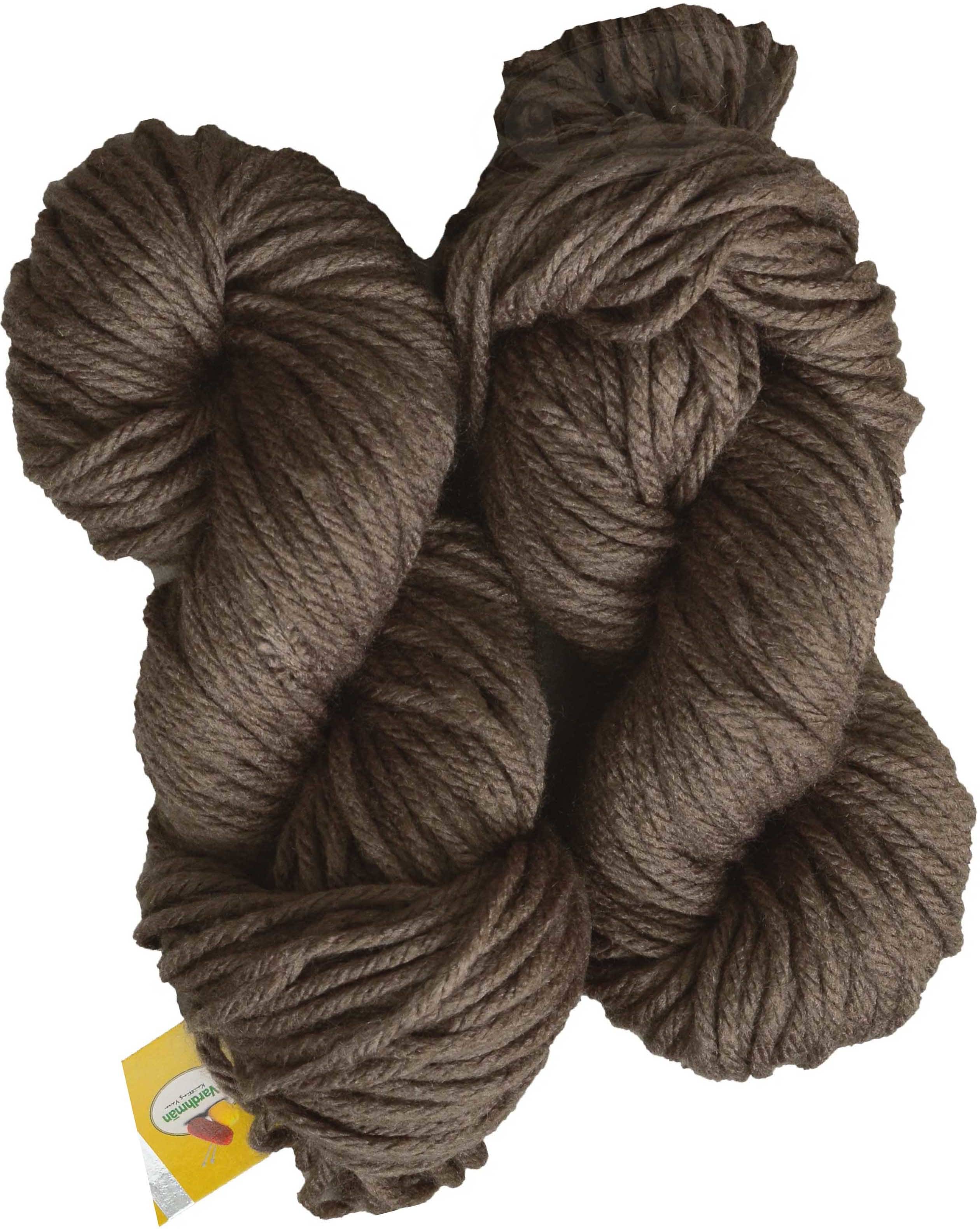    			Vardhman Knitting Yarn Thick Chunky Wool, Brown 300 gm K_K ART- CJI