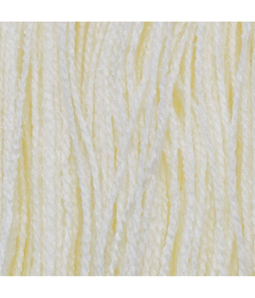     			Vardhman Rabit Excel Cream (200 gm)  Wool Hank Hand knitting wool Art-FCI