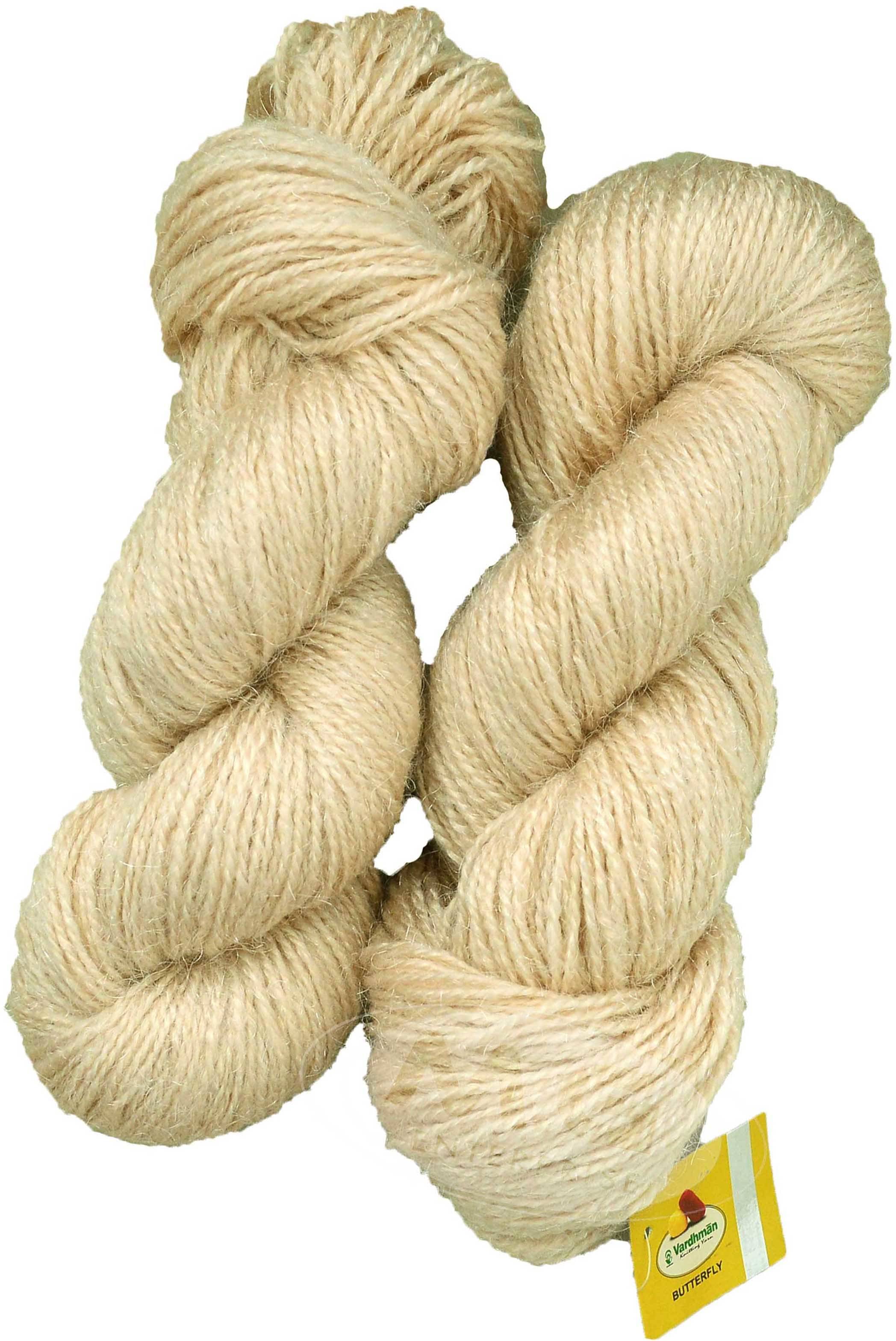     			Vardhman Rabit Excel Light Skin (400 gm)  Wool Hank Hand knitting wool Art-FCJ