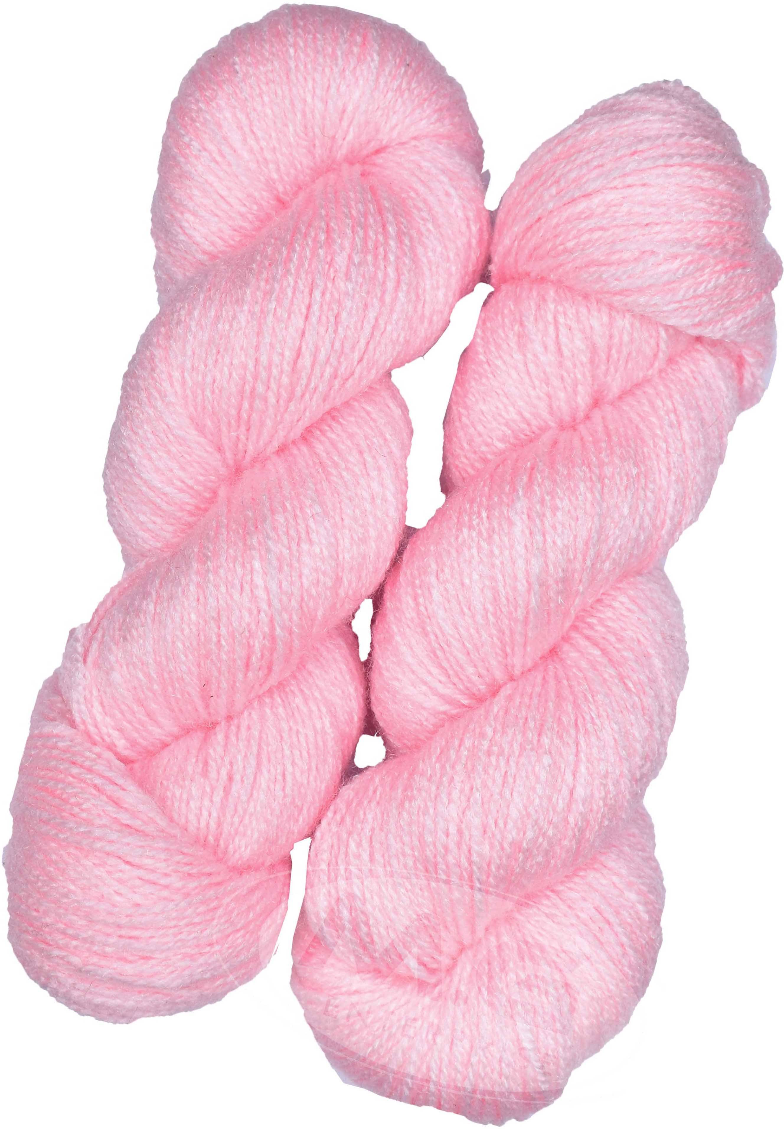     			Vardhman Rabit Excel Pink (400 gm)  Wool Hank Hand knitting wool Art-FDE