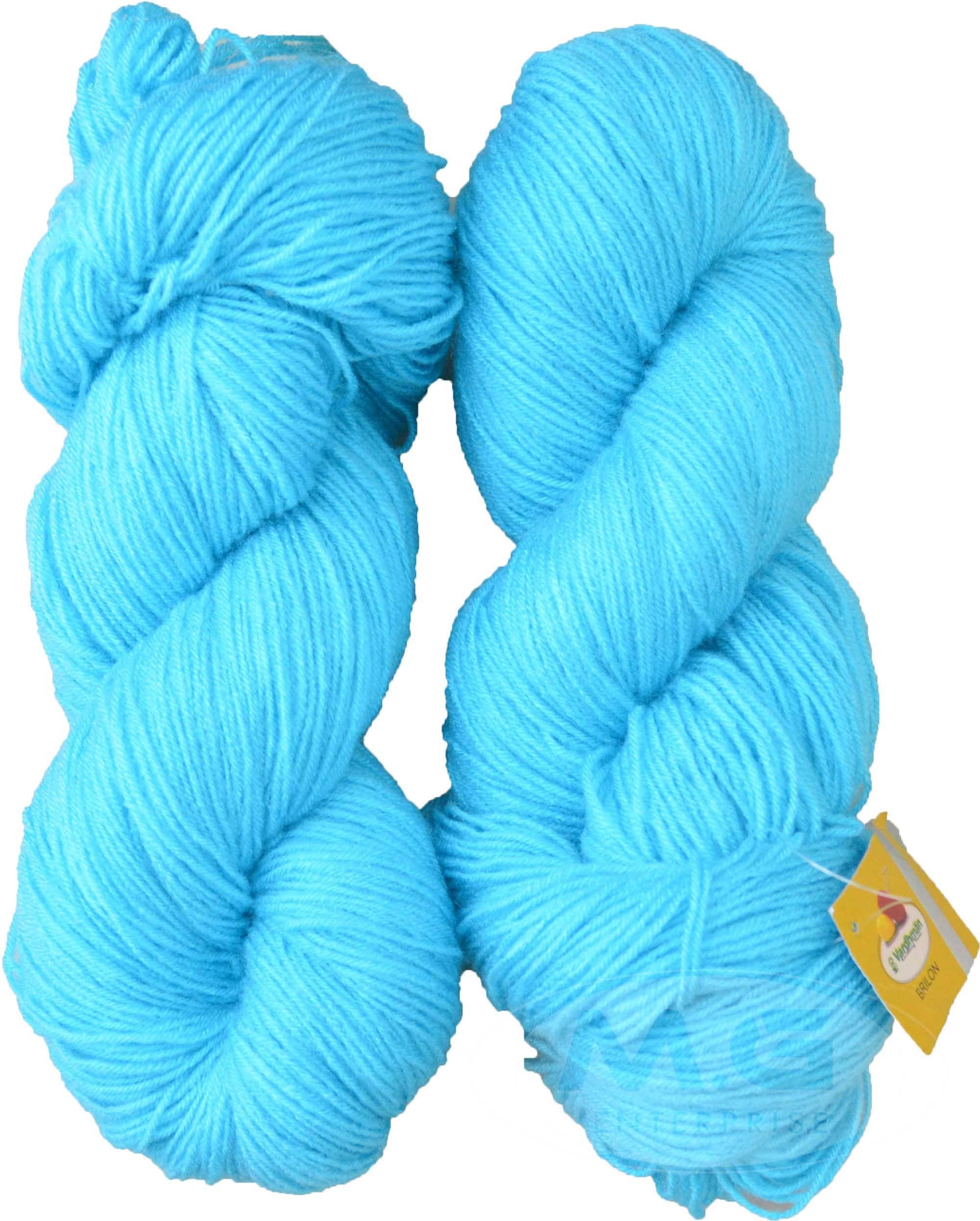     			Vardhman Rabit Excel Sky Blue (200 gm)  Wool Hank Hand knitting wool