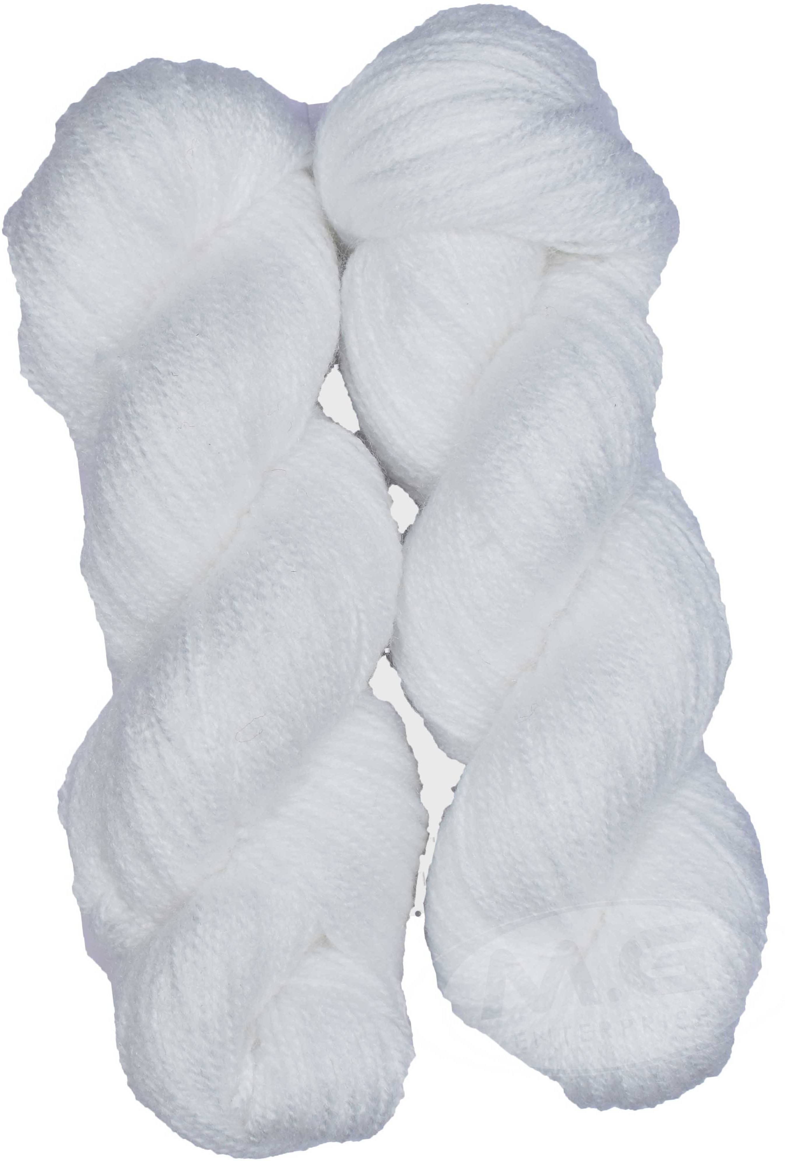     			Vardhman Rabit Excel White (500 gm)  Wool Hank Hand knitting wool Art-FDB