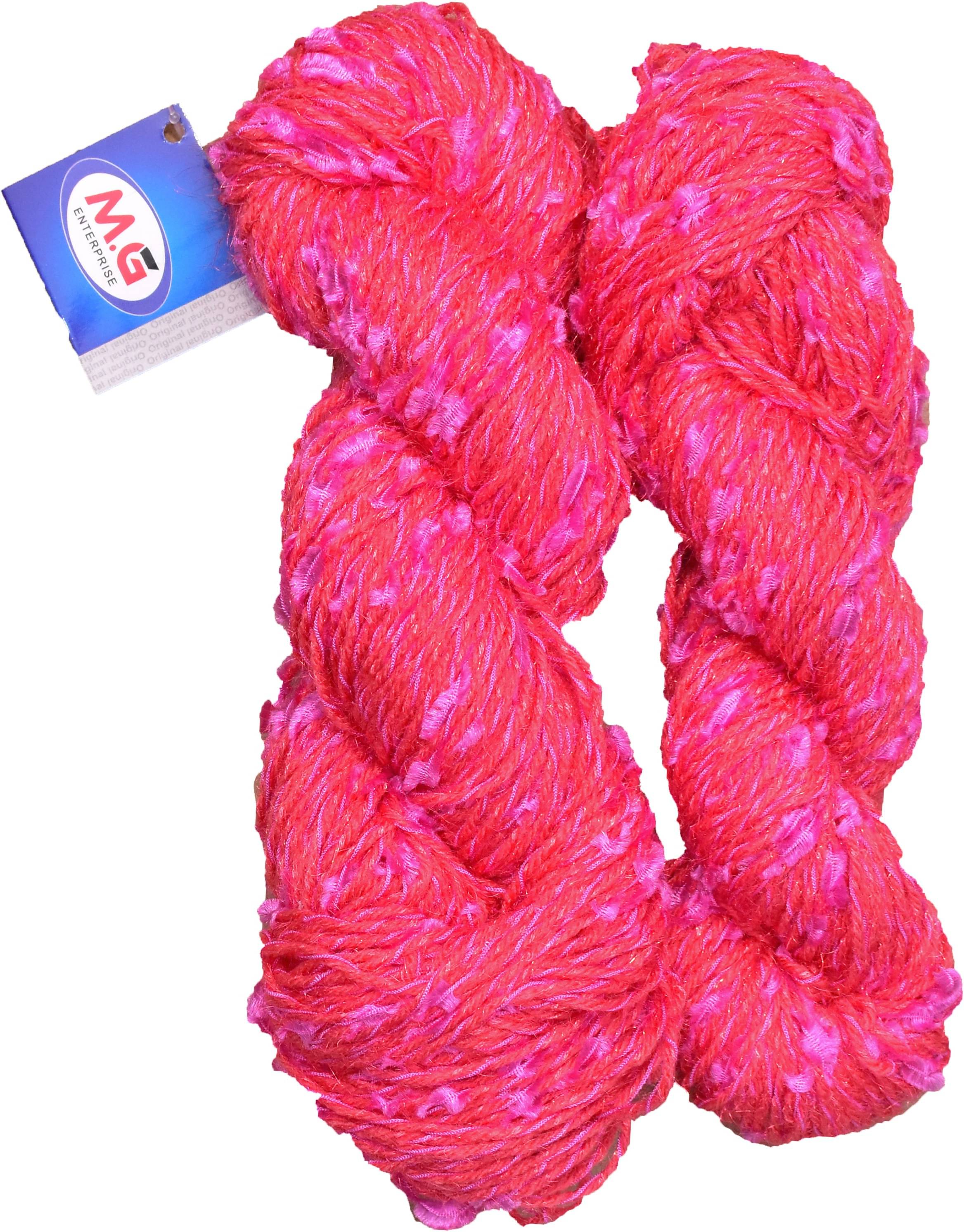     			Veronica Magenta (200 gm)  Wool Hank Hand knitting wool / Art Craft soft fingering crochet hook yarn, needle knitting yarn thread dyed