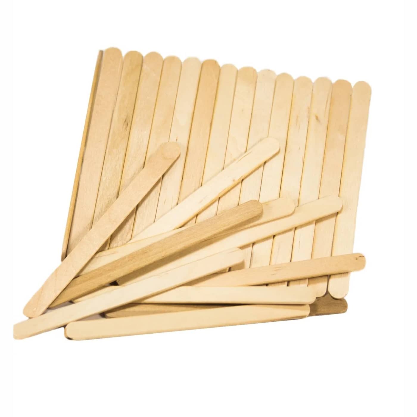 5.5 inch Wooden Ice Cream Sticks- Ice Cream Sticks for Kids, Popsicle Sticks for DIY Crafts, Hobby Crafts, Project Work, Scrapbooking, (Pack of 250 Pcs)