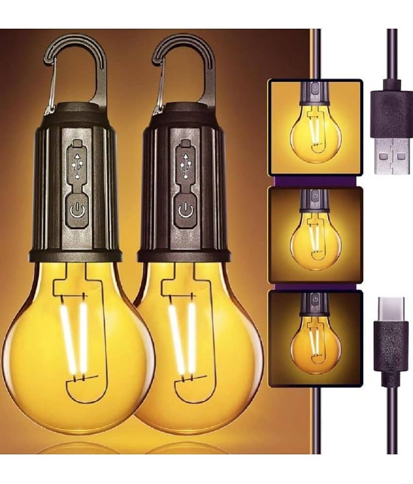 Bhavyta Hanging Bulb Light ,USB Rechareable Bulb Pendant Black - Pack of 1 - Electricals | Buy online on ZillyBuy