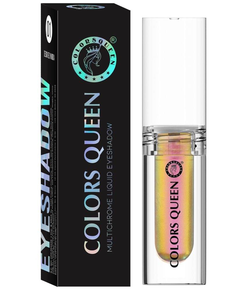 Colors Queen Multichrome Liquid Eyeshadow with Metallic Finish 2g, Jewel On (Shade - 05) Colors Queen Multichrome Liquid Eyeshadow with Metallic Finish 2g, Jewel On (Shade - 05)