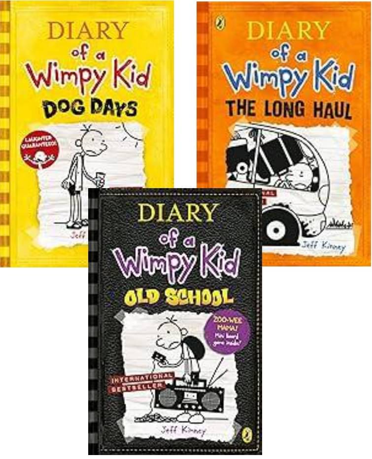     			Diary of a Wimpy Kid: Dog Days + The Long Haul + Old School