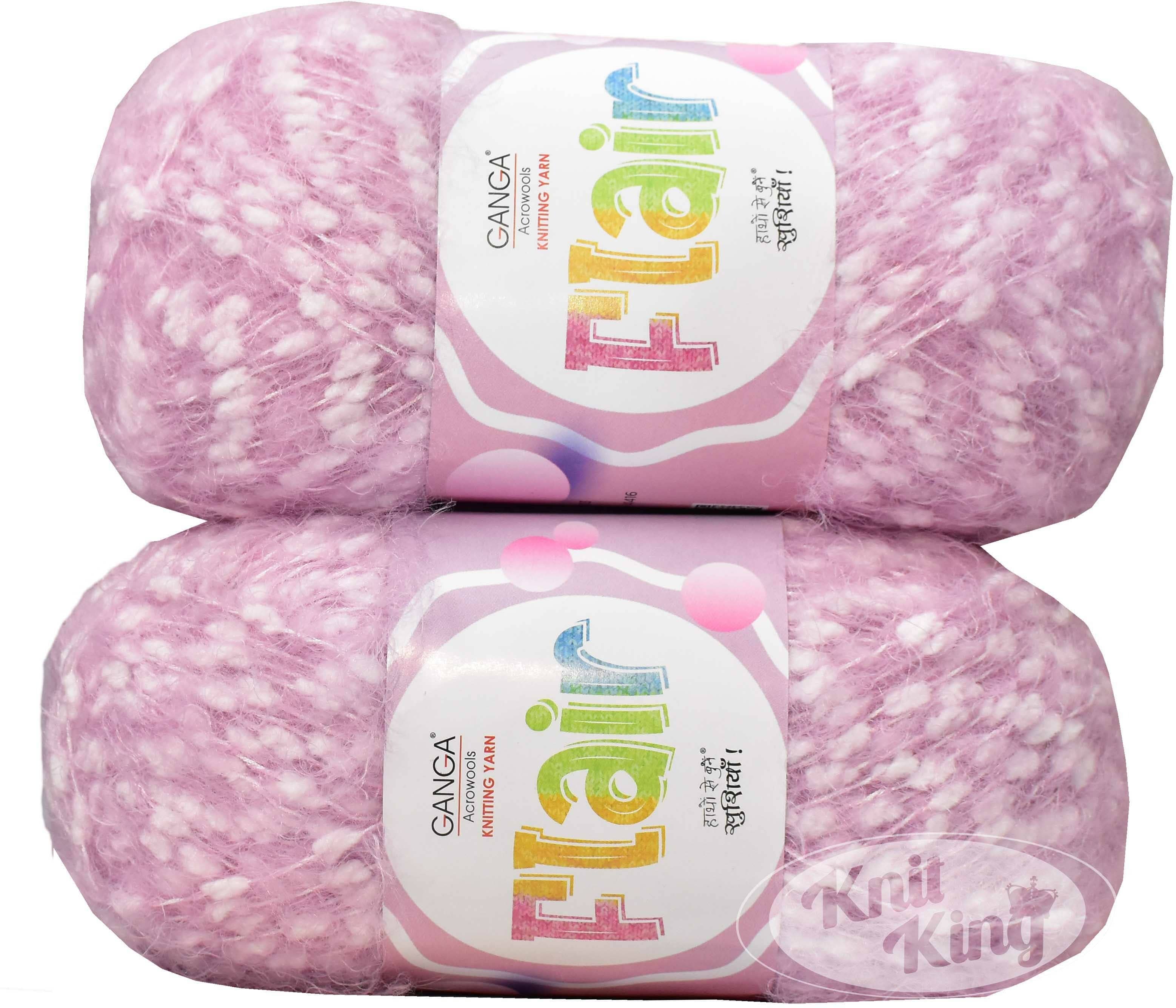 GAN GA Flair  Light Purple 200 gms Wool Ball Hand knitting wool -F Art-AEFF