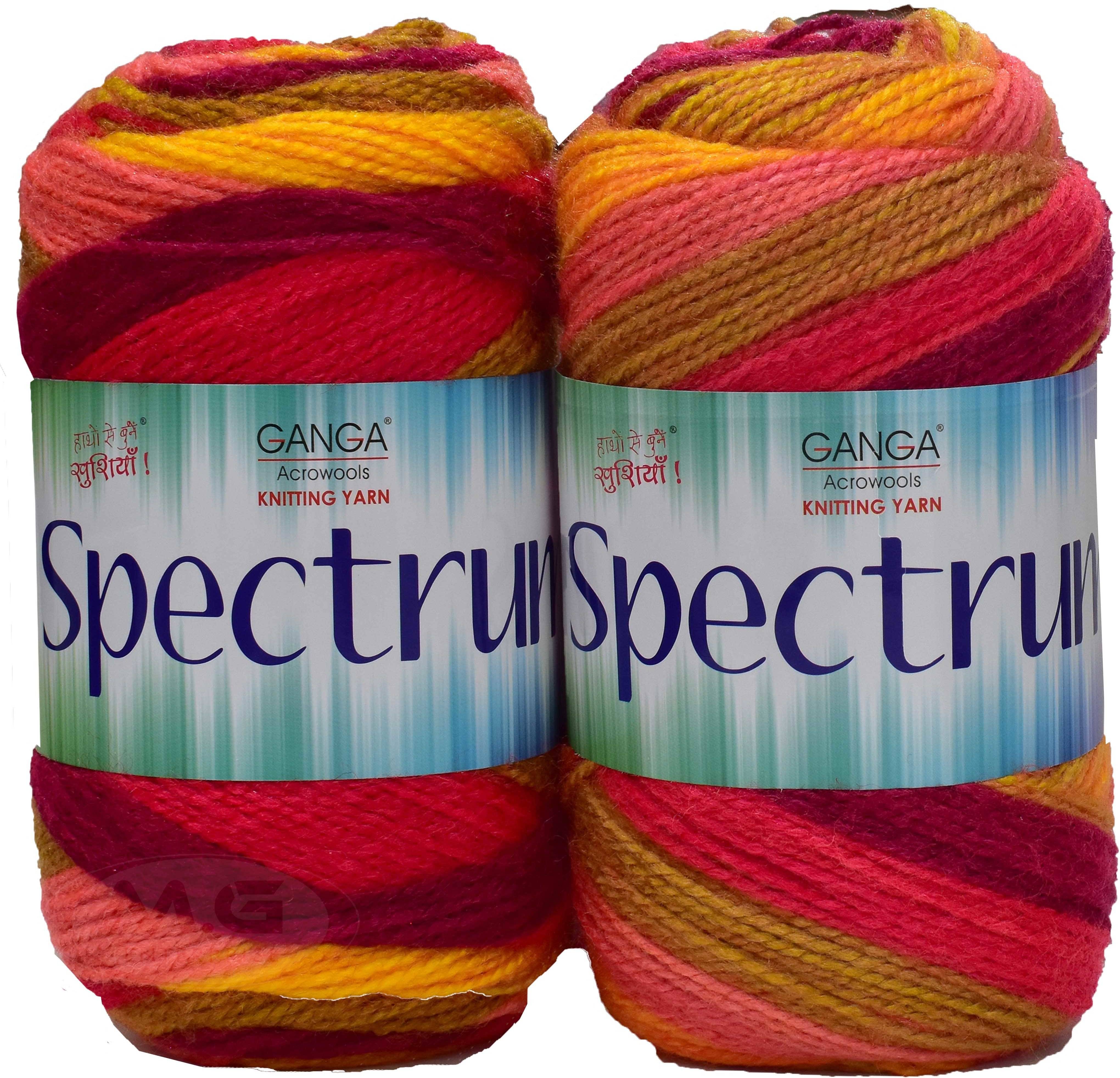 Ganga Spectrum K_K Mostaza (Mustard) (300 gm) wool ART-GIF Ganga Spectrum K_K Mostaza (Mustard) (300 gm) wool ART-GIF