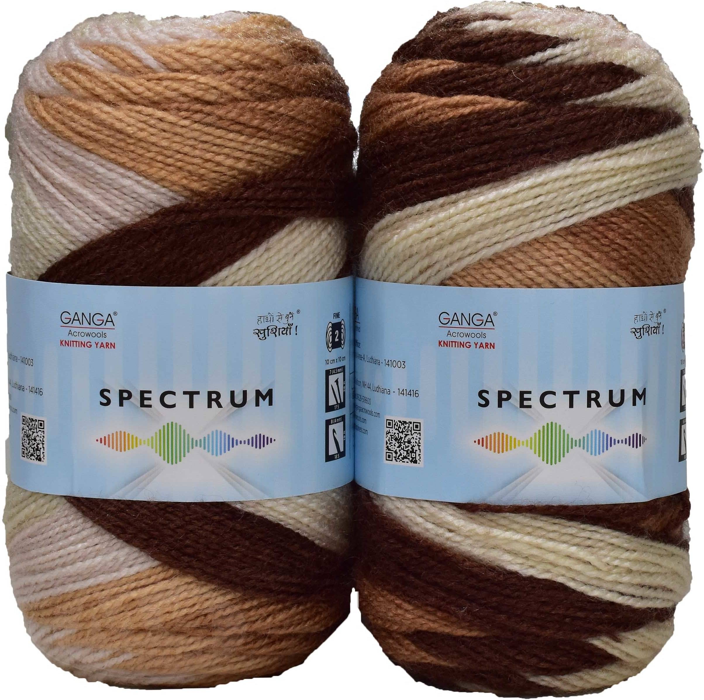 Ganga Spectrum K_K Mustard mix (300 gm) Wool Ball Hand knitting wool Ganga Spectrum K_K Mustard mix (300 gm) Wool Ball Hand knitting wool