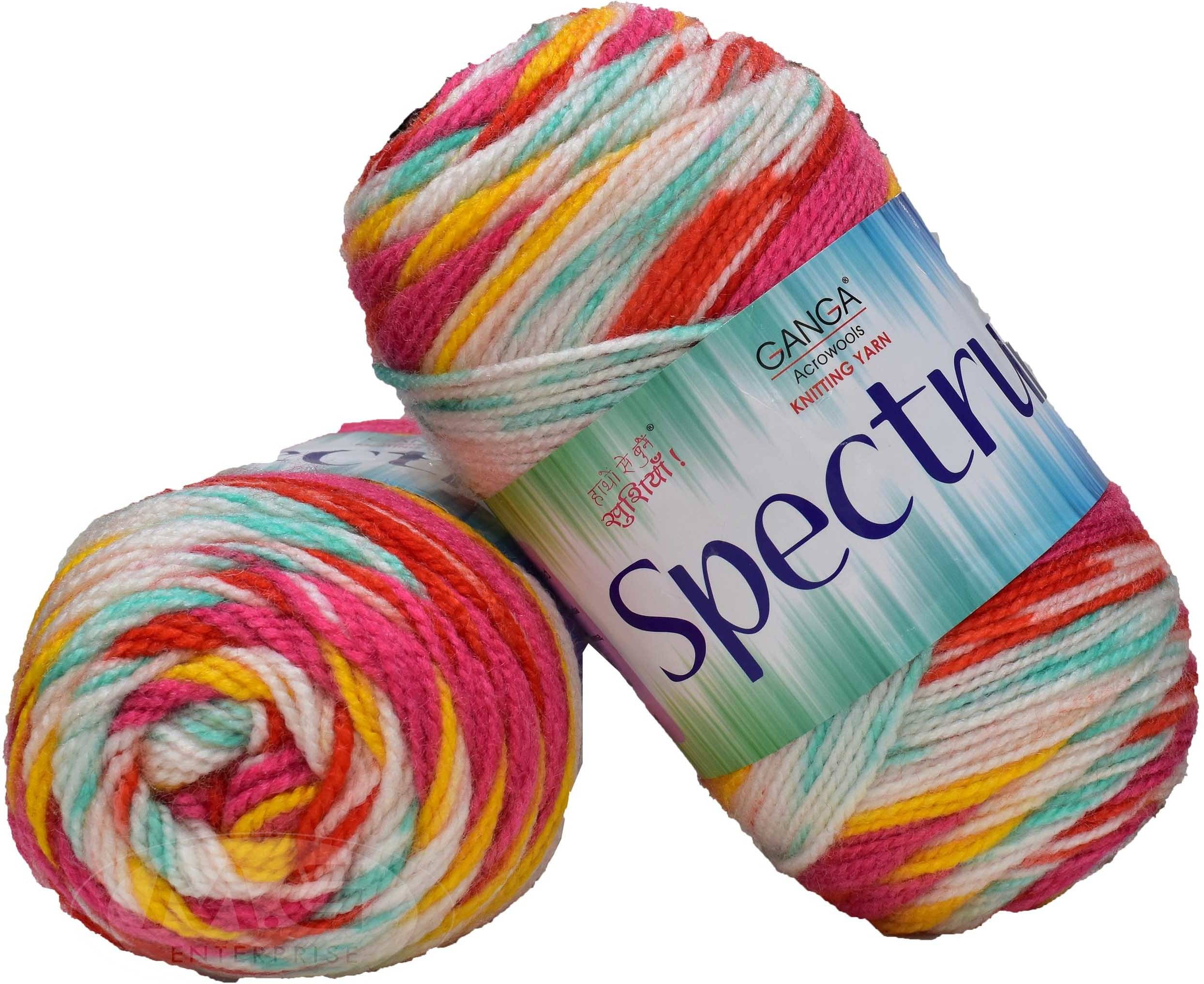     			Ganga Spectrum K_K Tulip (strawberry) (300 gm)  wool ART-GIA