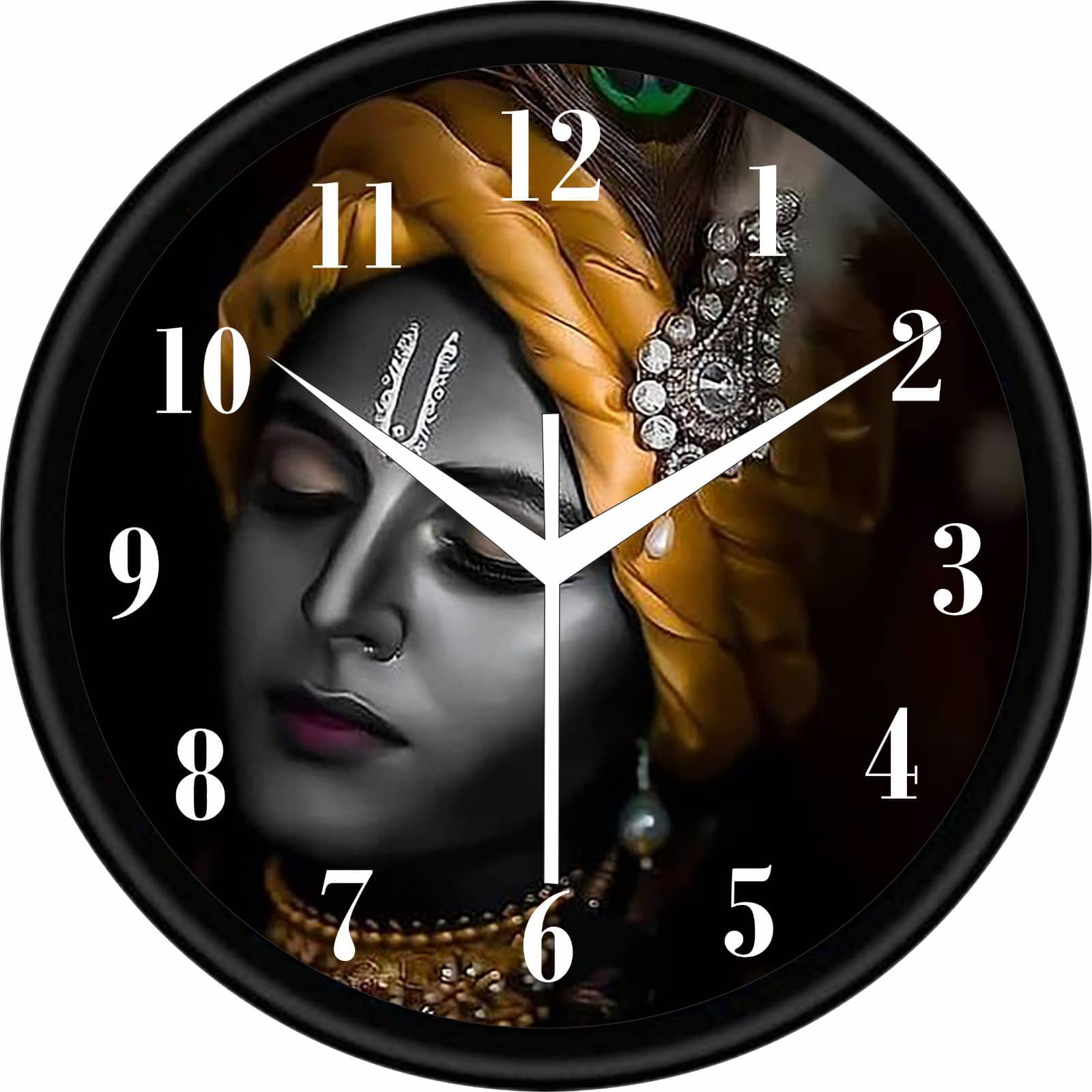 KP CRAFT Circular Analog Wall Clock