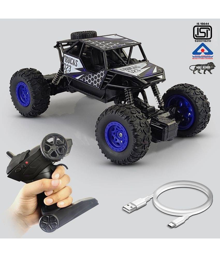 NHR - Blue Plastic Car ( Pack of 1 )