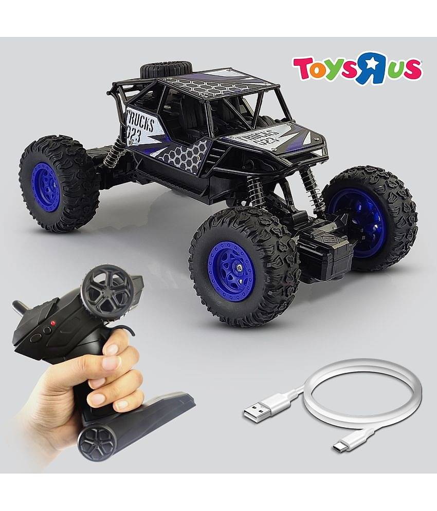 NHR - Blue Plastic Car ( Pack of 1 )