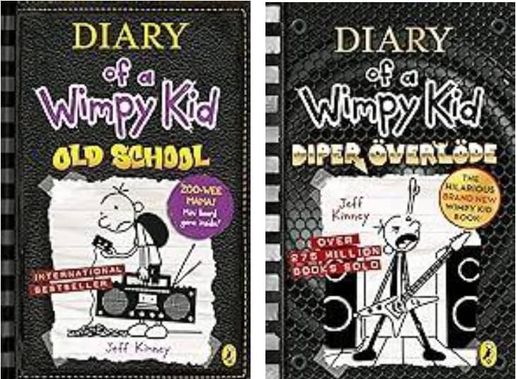 Diary of a Wimpy Kid: Old School + Diper Ã–verlode - Stationery | Buy online on ZillyBuy