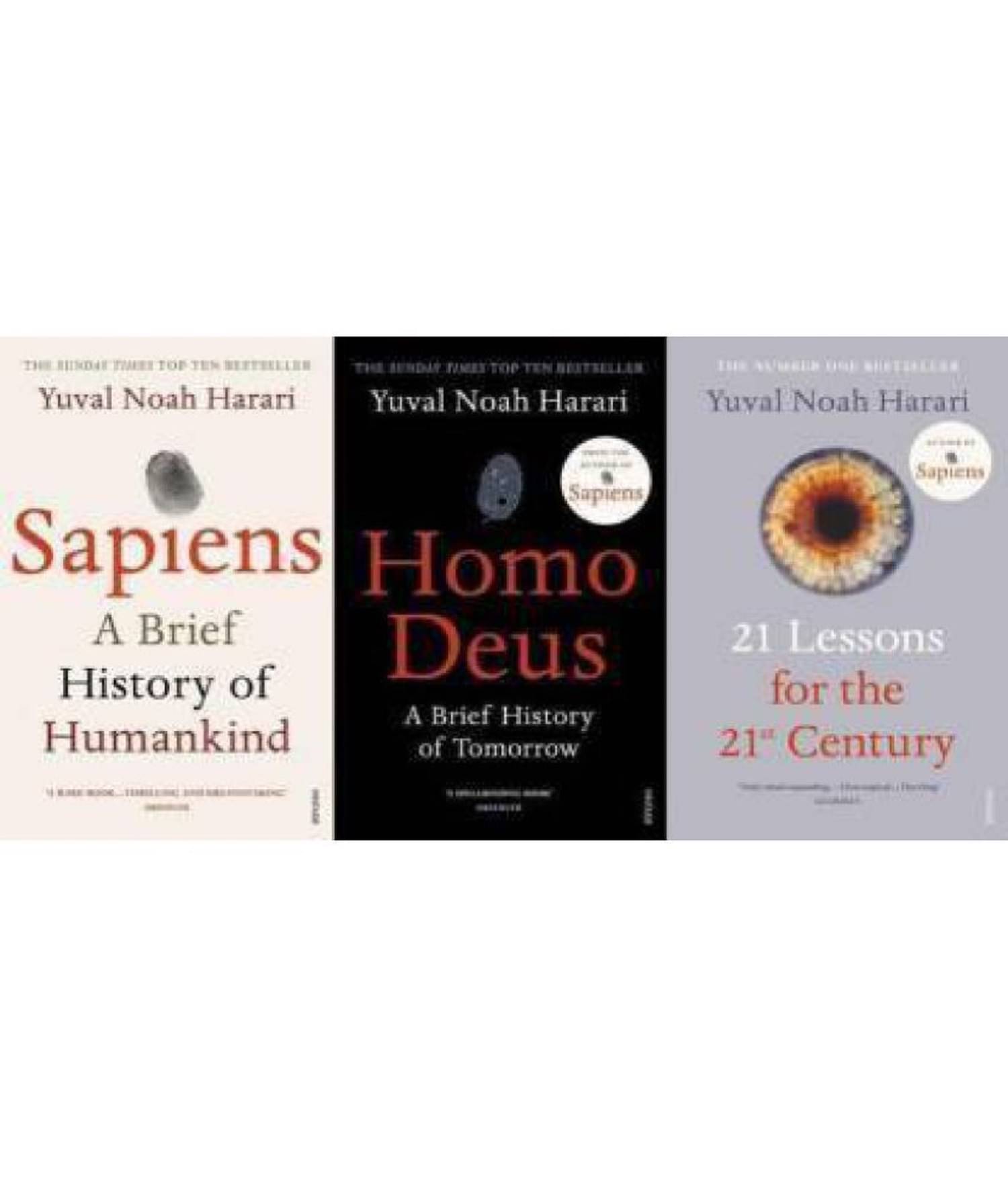     			Sapiens, Homo Deus & 21 Lessons For The 21st Century