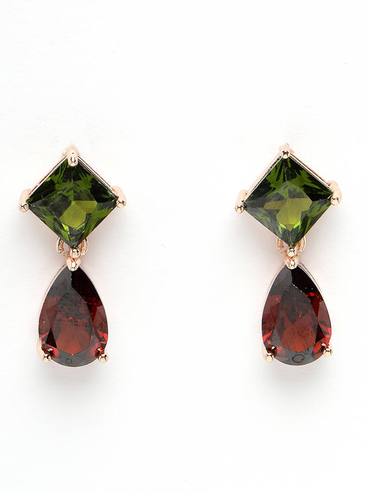     			Scintillare by Sukkhi Red Drop Earrings ( Pack of 1 )
