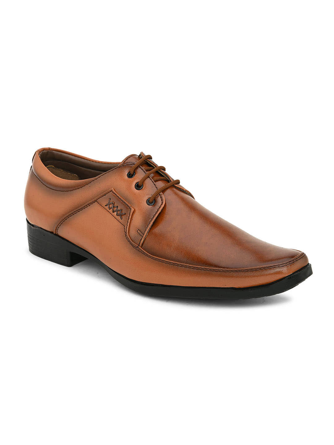 Sir Corbett Tan Men's Derby Formal Shoes - Formal Shoes | Buy online on ZillyBuy