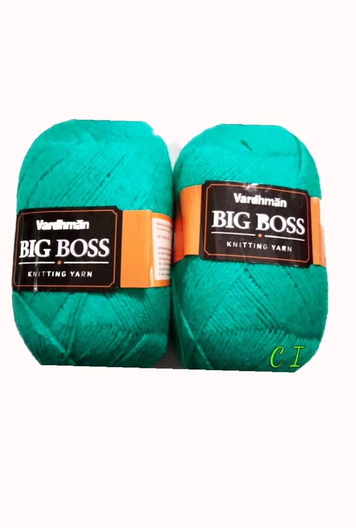     			Vardhman Turquoise Wool