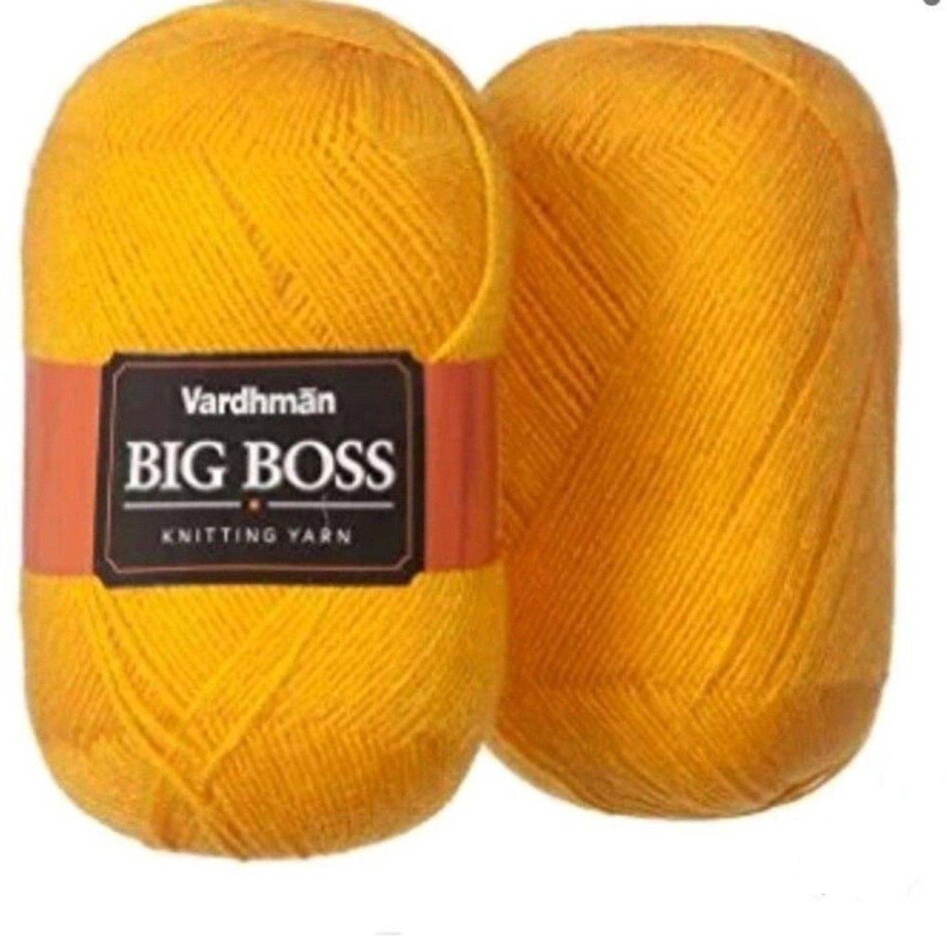     			Vardhman Yellow Wool 2