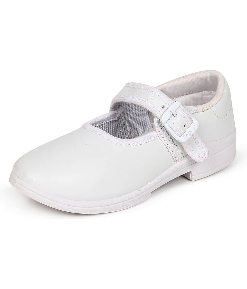 Action - White Girl's School Shoes ( 1 Pair ) - Formal Shoes | Buy online on ZillyBuy