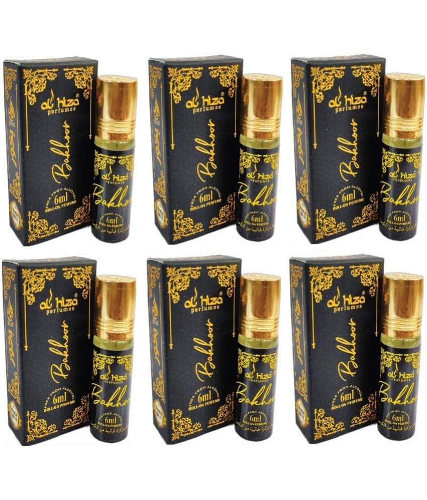     			Al Hiza Bakul Below 50ml Attar ( Pack of 6 )